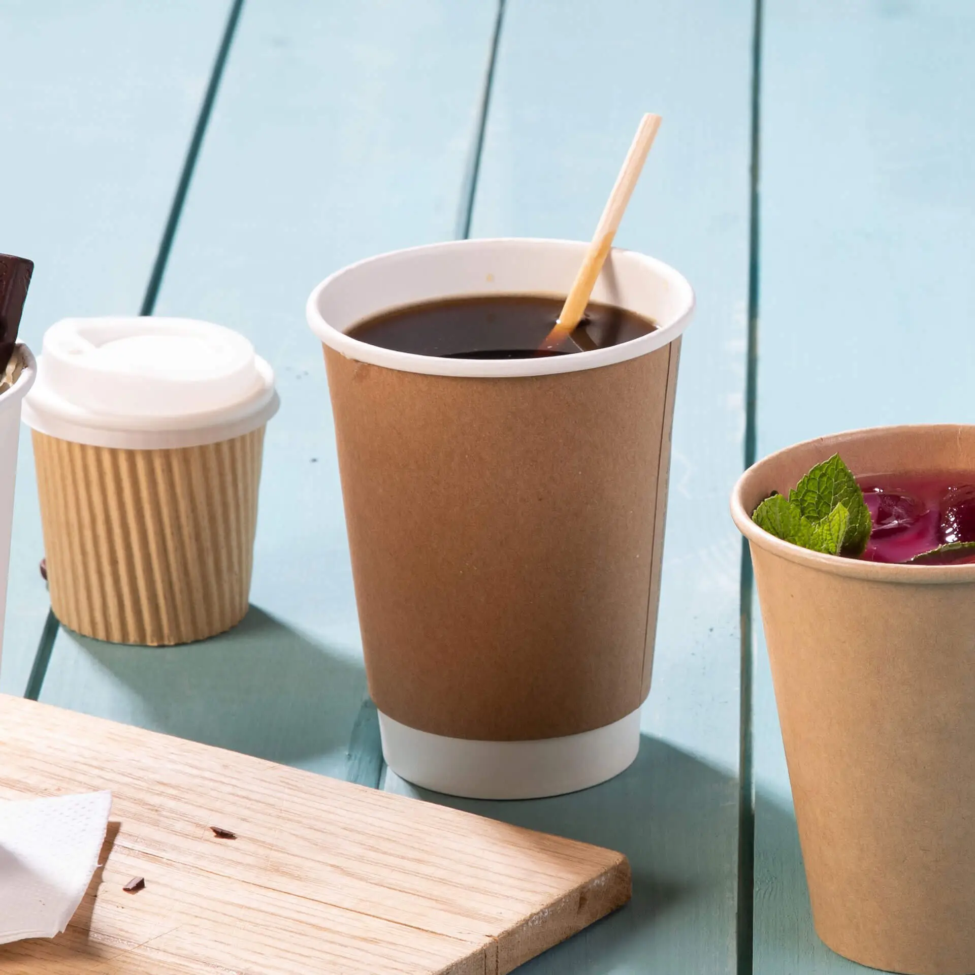 Gobelet en carton double paroi, 30 cl / 12 oz, Ø 90 mm, brun dhd048821-coffee-to-go-becher-aus-pappe-doppelwandig-300-ml-12-oz-90-mm-braun-6