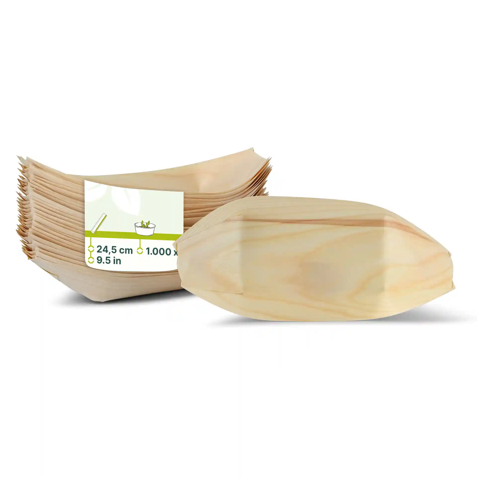 Holzschiffchen 24,5 cm
