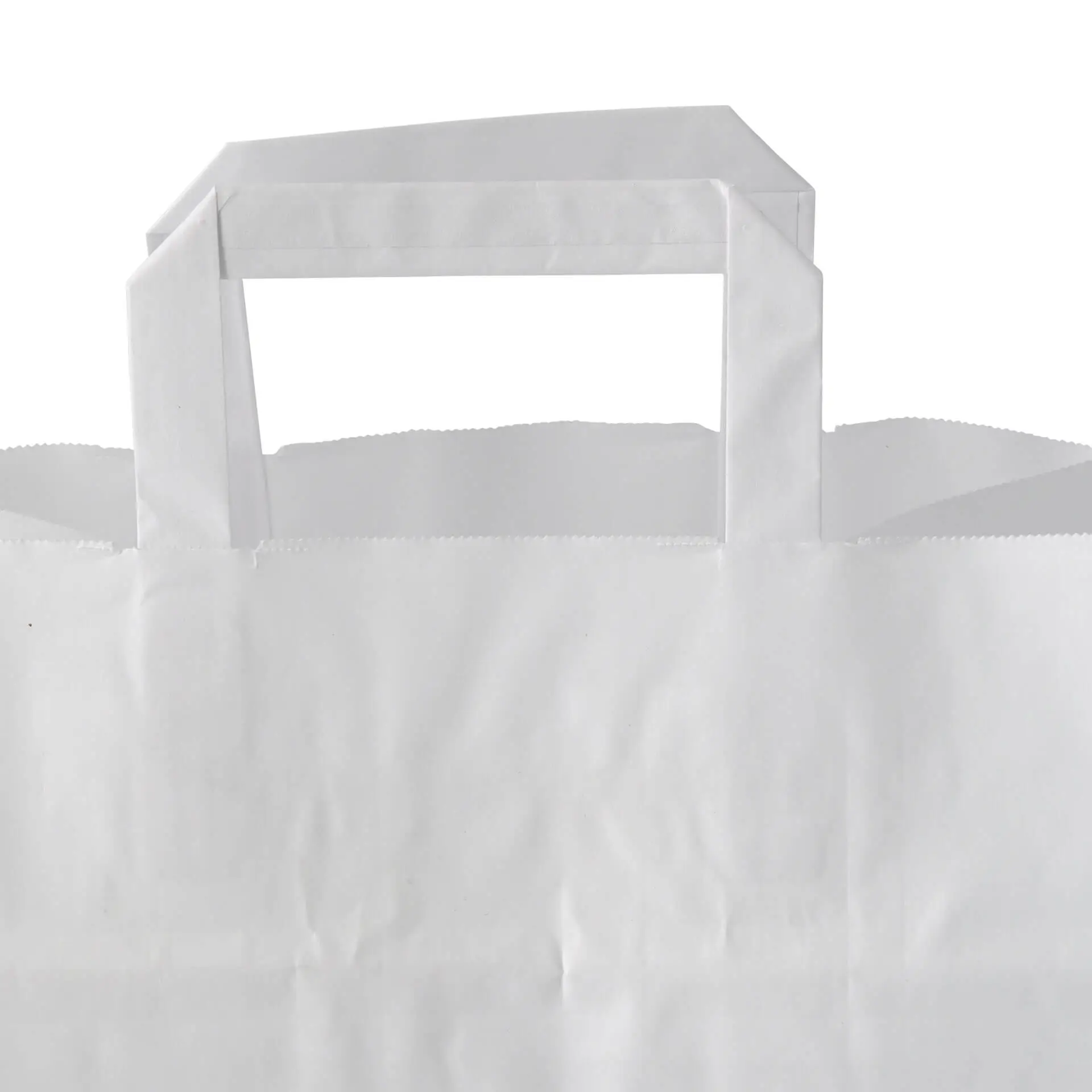 Sac en papier kraft blanc L, fond large, 26 x 17 x 25 cm dse02396-tragetaschen-aus-kraftpapier-l-26-x-17-x-25-cm-weiss-breiter-boden-3