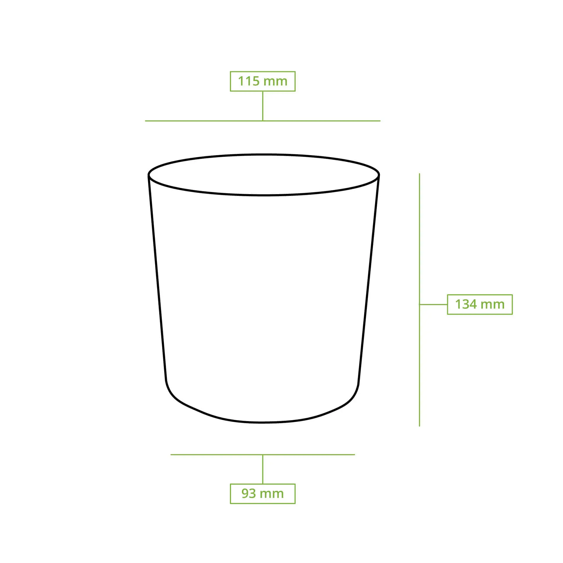 Pot premium en carton blanc, 800 ml / 32 oz, Ø 115 mm dfc066401-suppenbecher-to-go-aus-karton-premium-800-ml-115-mm-weiss-8
