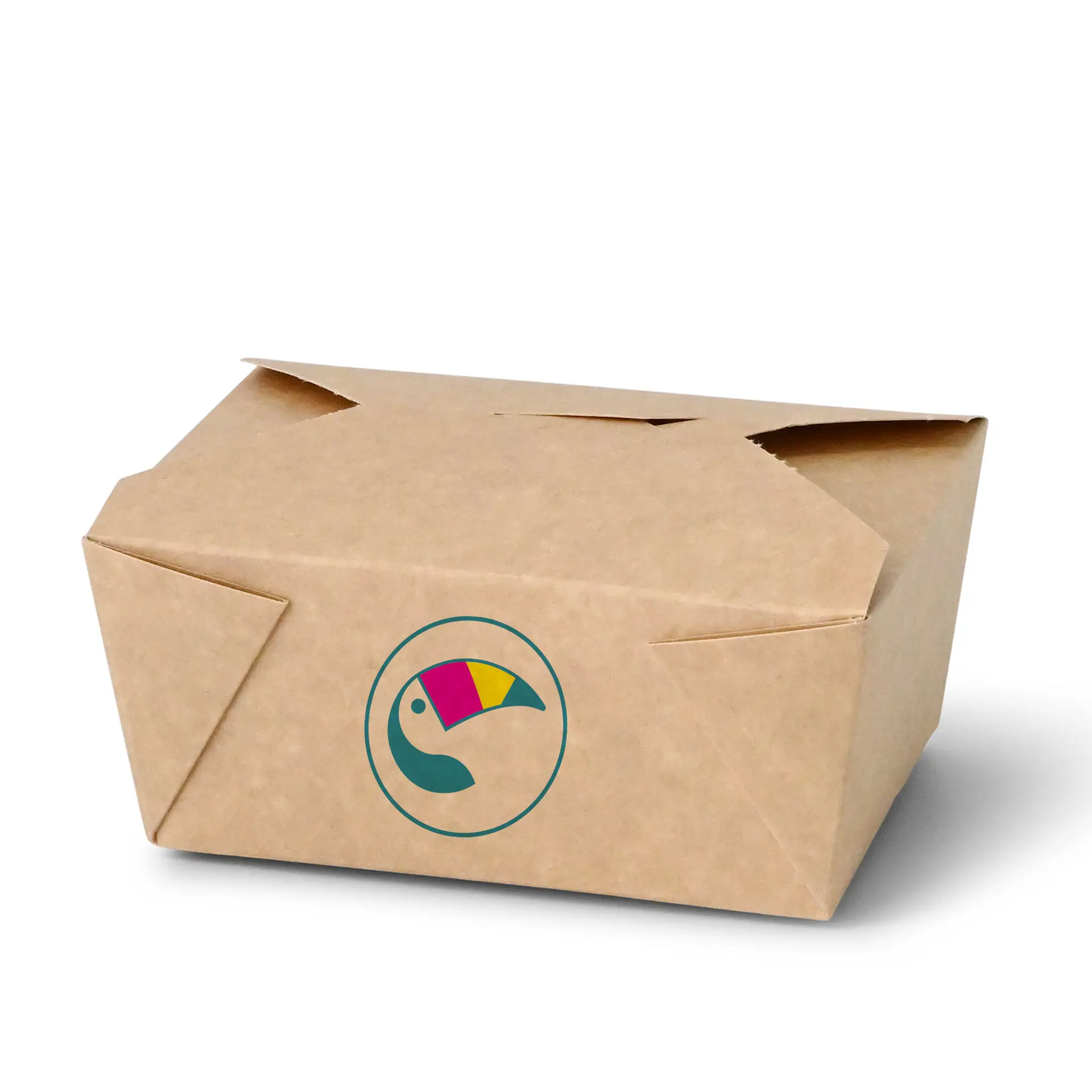 Take-away Boxen bedruckt, 1200 ml, PE-beschichtet