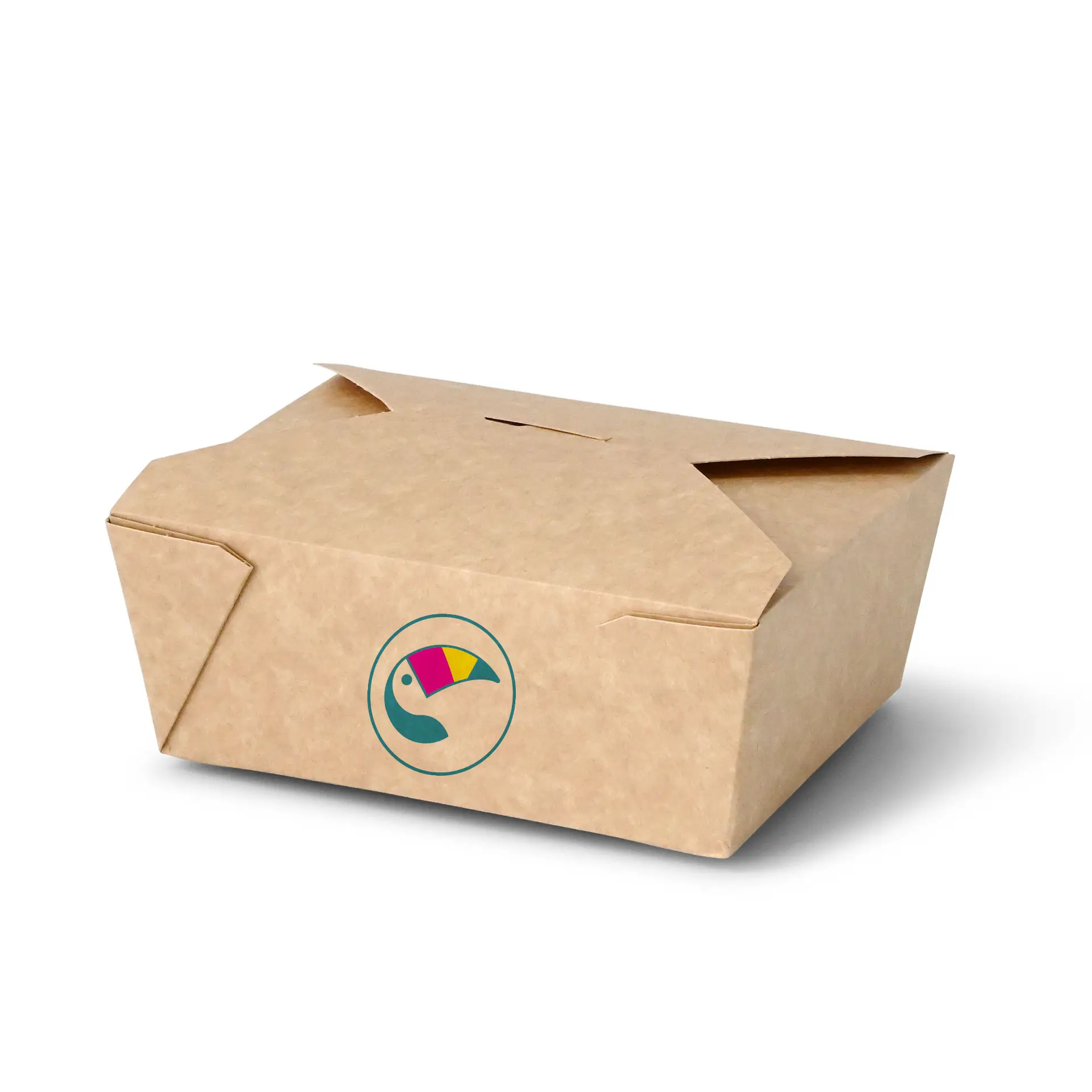 Take-away Boxen bedruckt, 1150 ml, PE-beschichtet