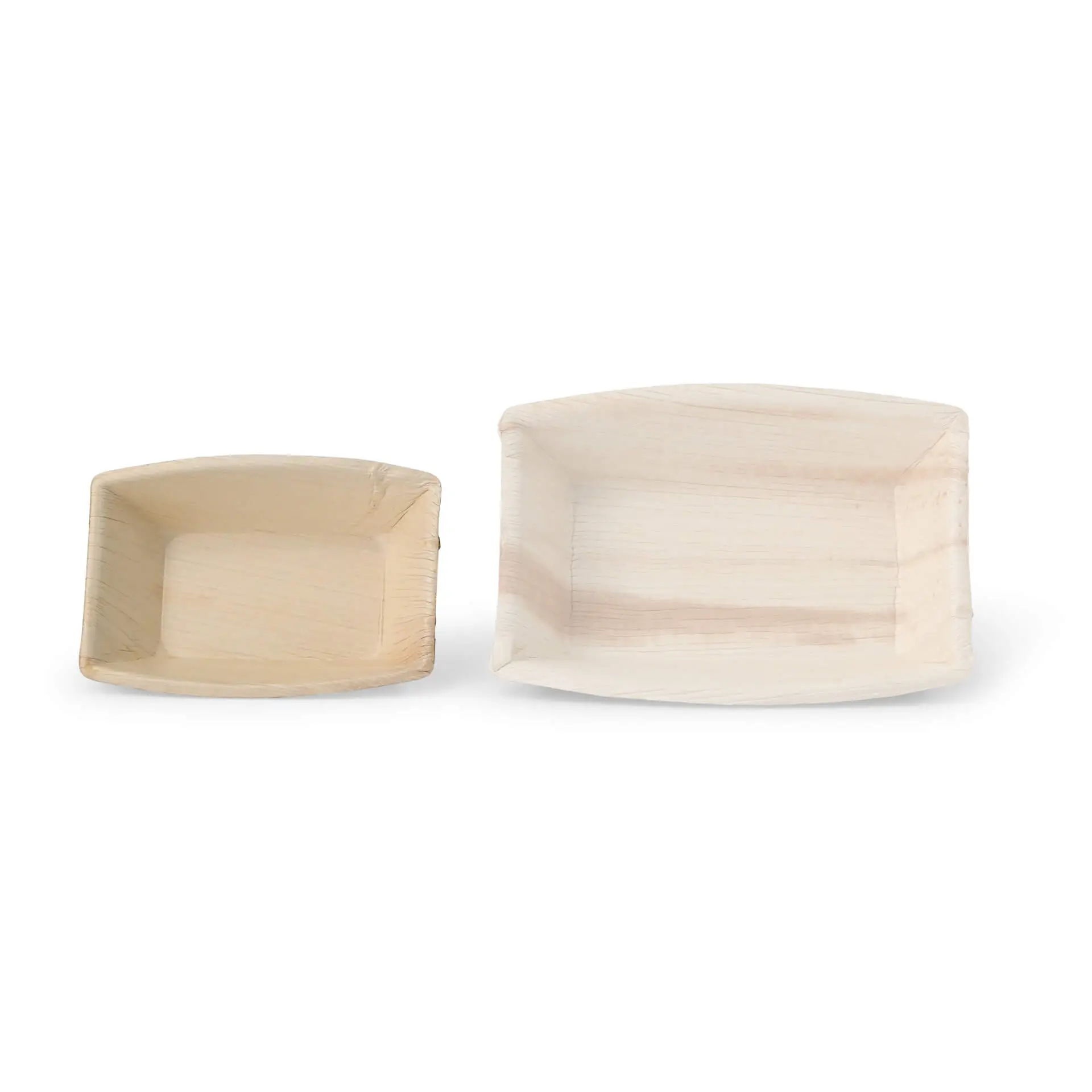 Bol en Feuille de Palmier "Palmware®" 200 ml, rectangulaires Bol en Feuille de Palmier "Palmware®" 200 ml, rectangulaires