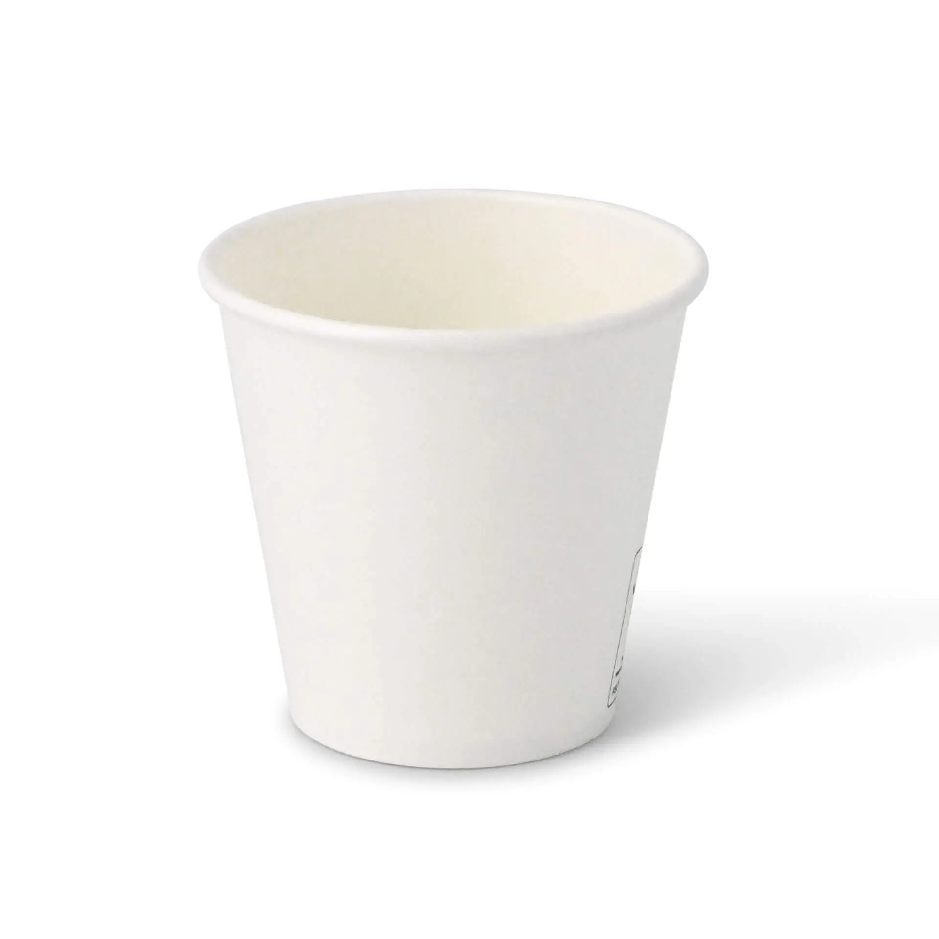 Gobelet en carton (revêtu de PE) 15 cl / 6 oz, Ø 80 mm, blanc con10008-01-0-pappbecher-beschichtet-150-ml-6-oz-80-mm-weiss-1