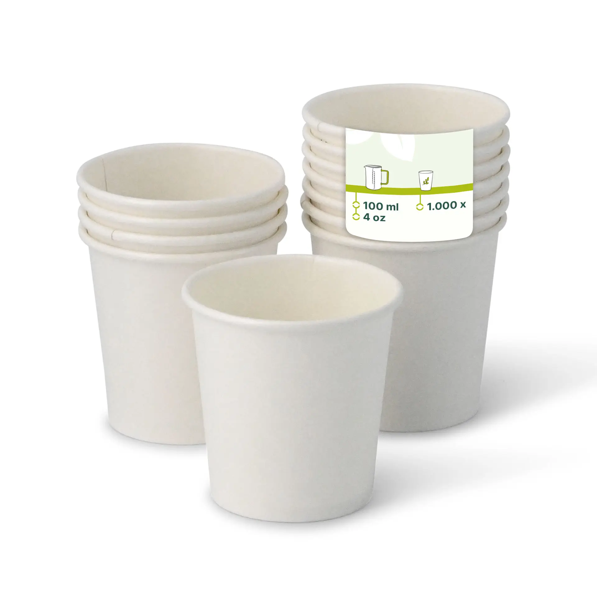 Pappbecher 100 ml / 4 oz, Ø 62 mm, weiss dhd04520-pappbecher-100-ml-4-oz-62-mm-weiss