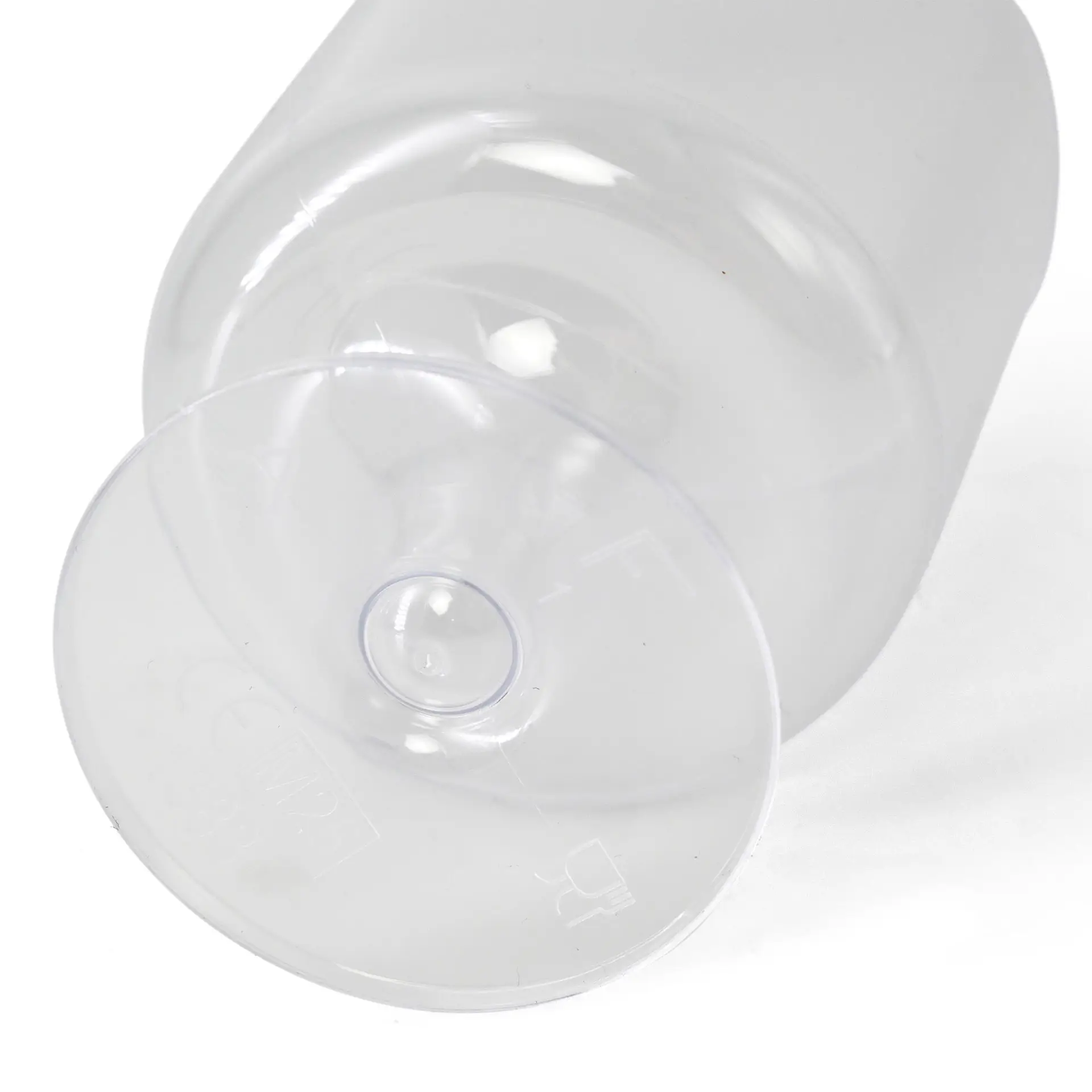 Weinglas to go, 200 ml, wiederverwendbar, transparent