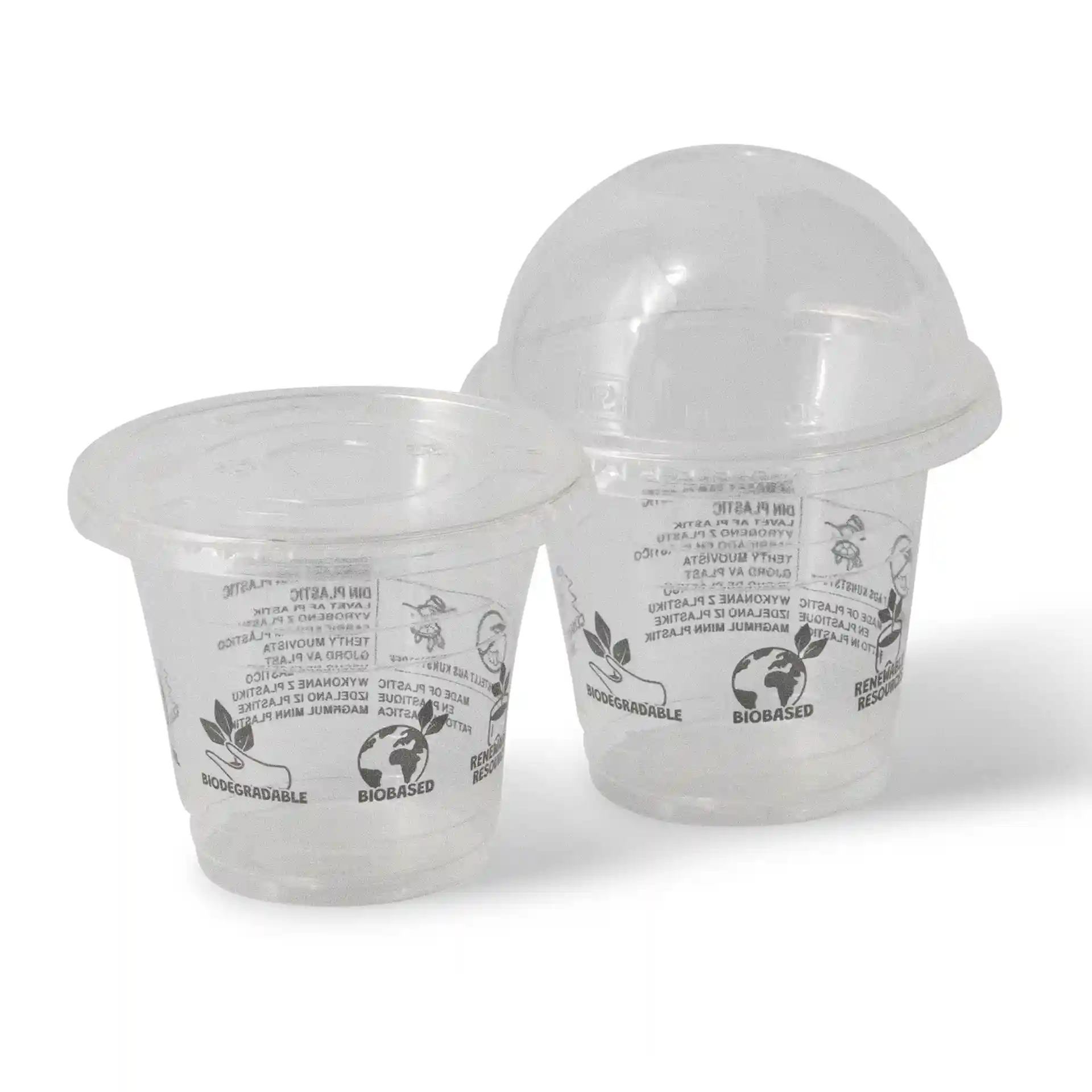 Smoothie Becher aus PLA 200 ml / 8 oz, Ø 96 mm
