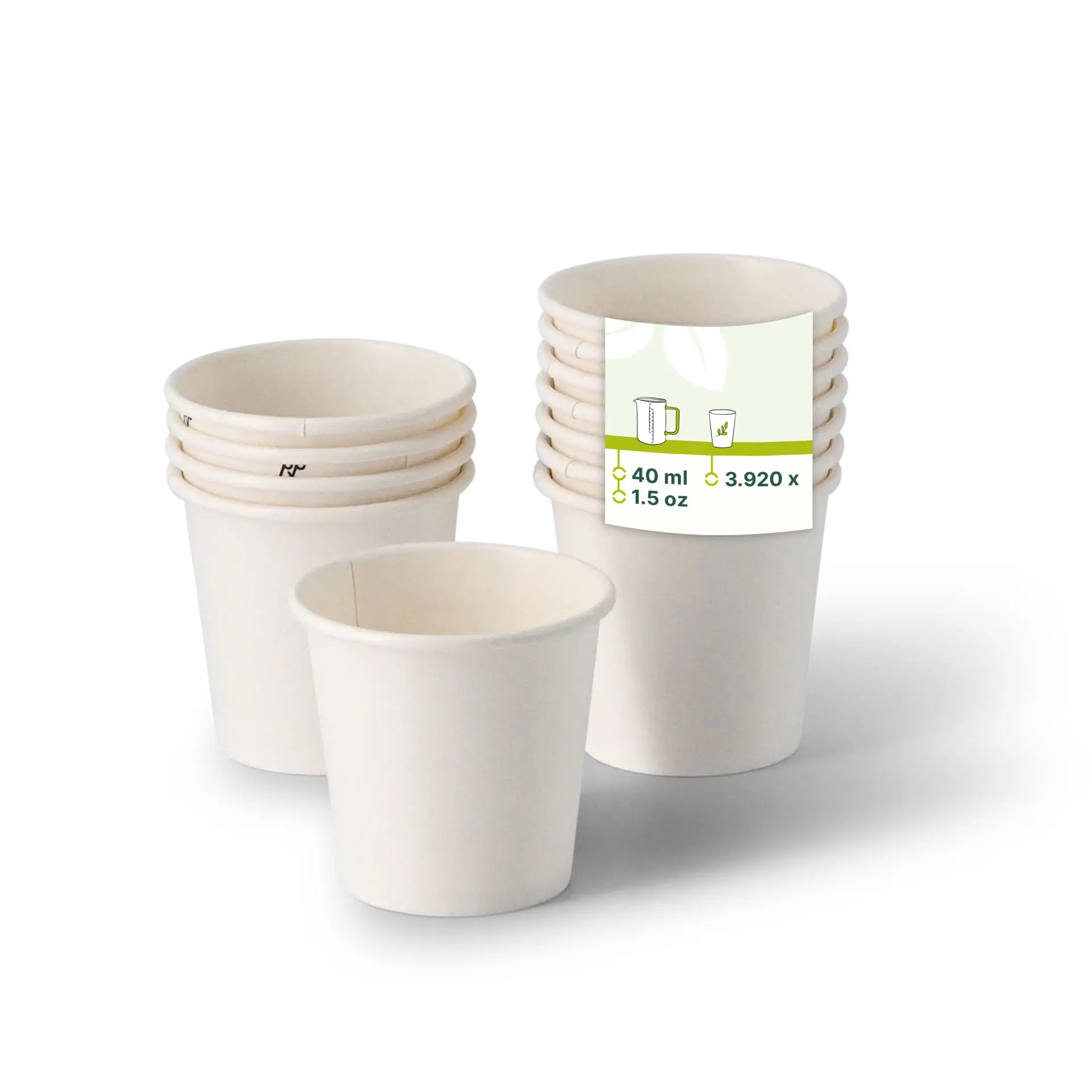 Gobelet à shot en papier 40 ml / 1,5 oz, blanc dcd04183-schnapsbecher-aus-papier-40-ml-15-oz-weiss