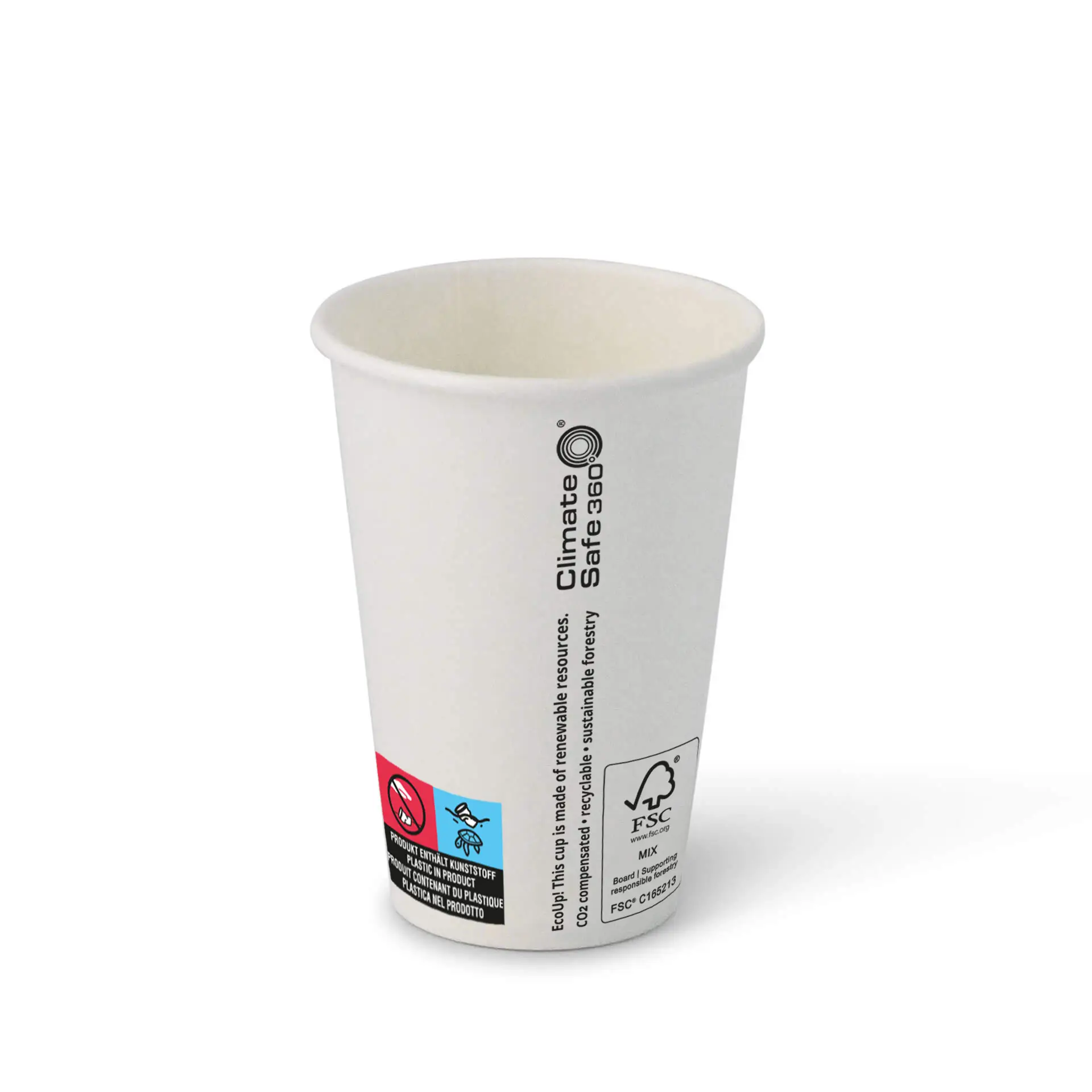 Automaten Becher (beschichtet) 180 ml / 7,5 oz, weiss