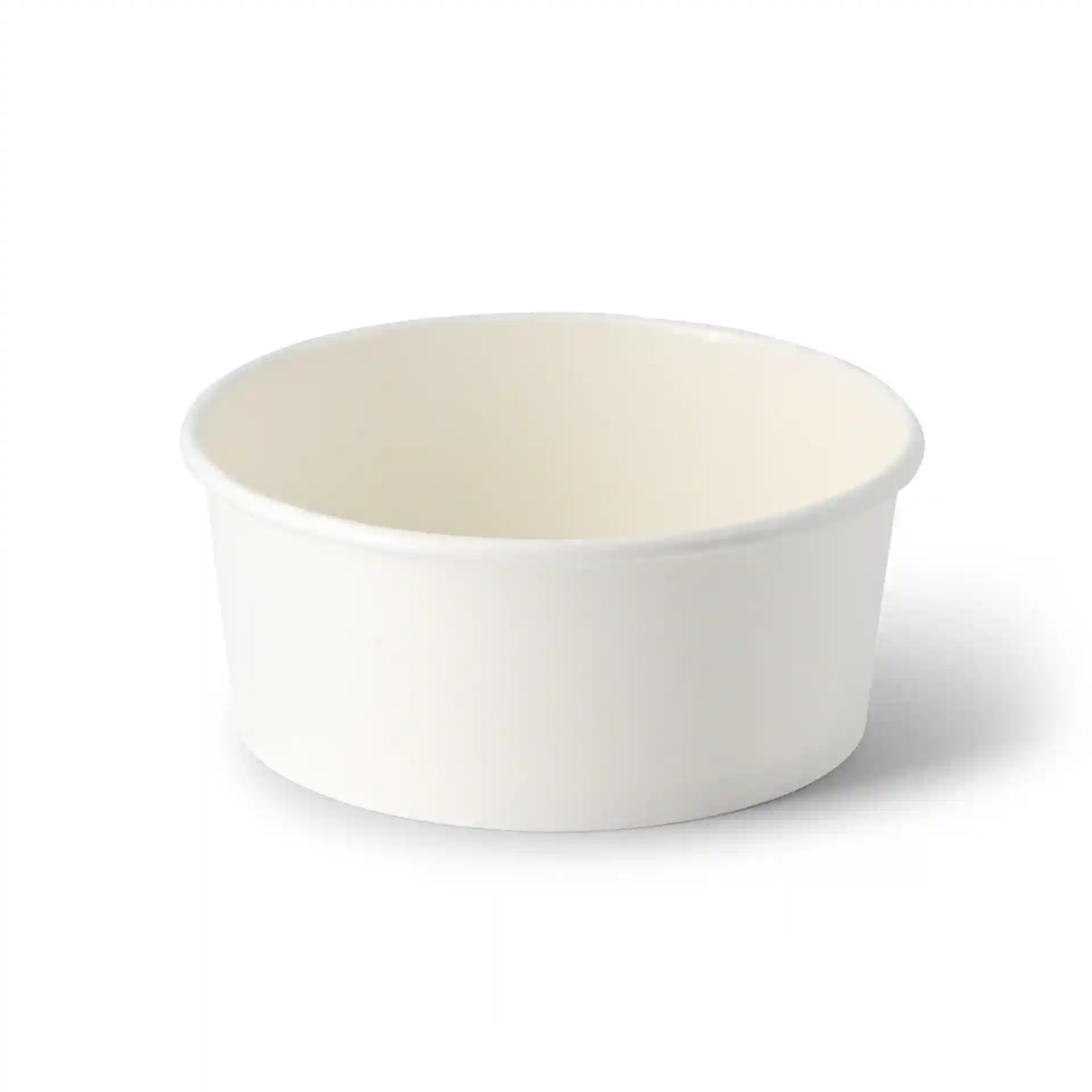 Kartonschale / Salatschale (bio-beschichtet) 650 ml, Ø 150 mm, weiss