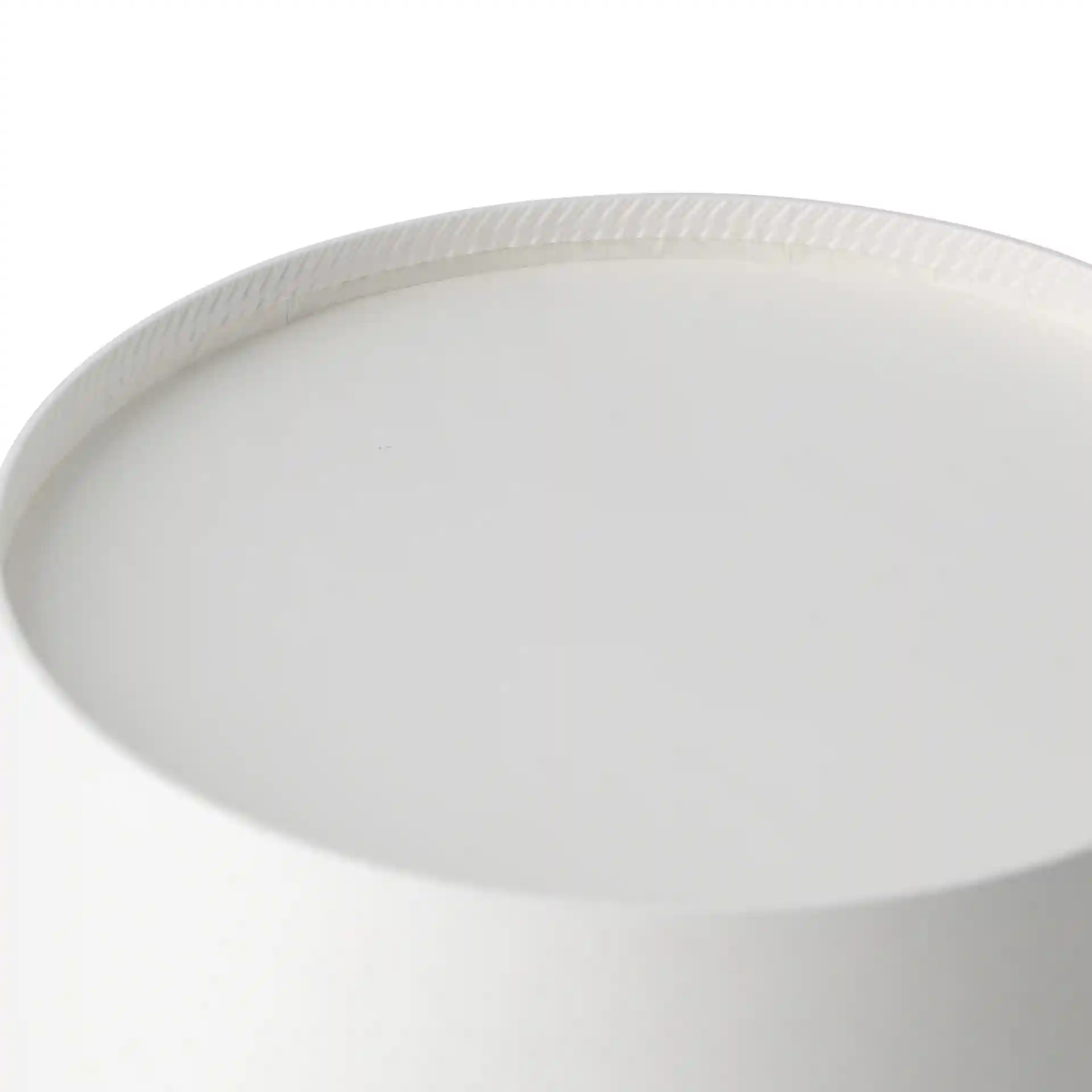 Kartonschale / Salatschale (bio-beschichtet) 650 ml, Ø 150 mm, weiss