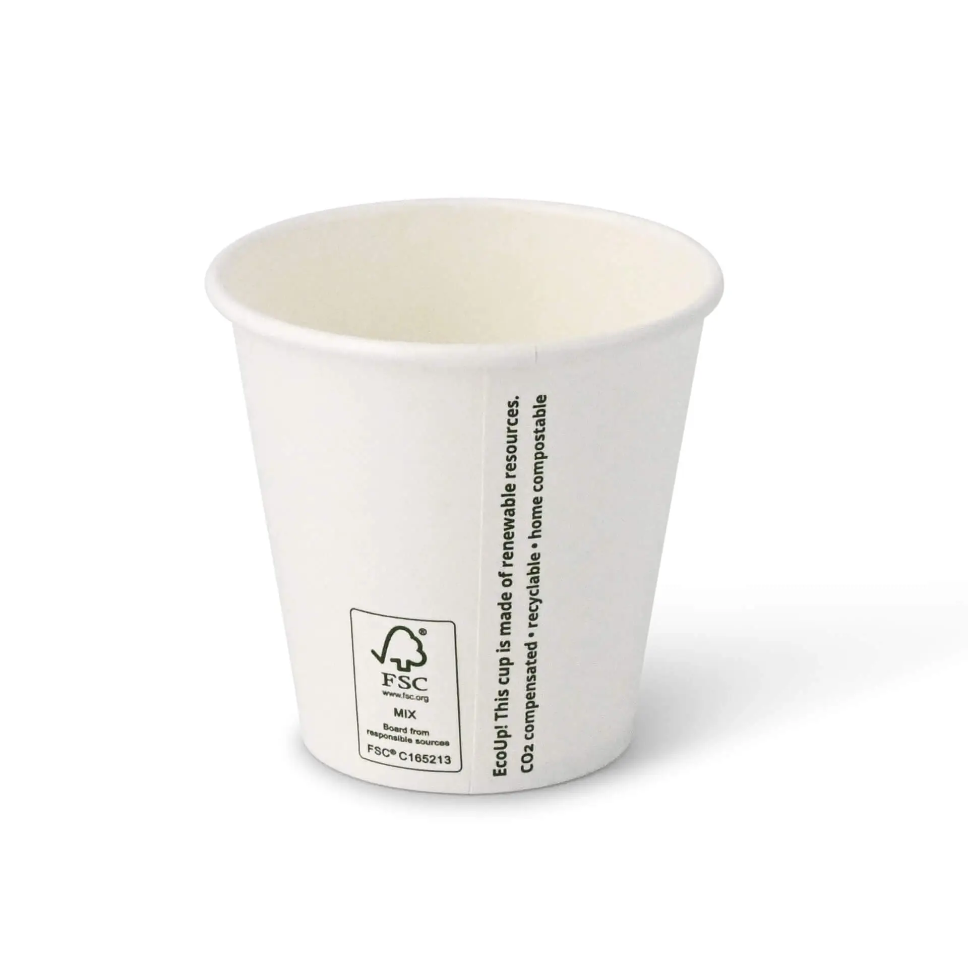 Gobelet en carton blanc, 15 cl / 6 oz, Ø 80 mm dhd04401-pappbecher-150-ml-6-oz-80-mm-weiss-2