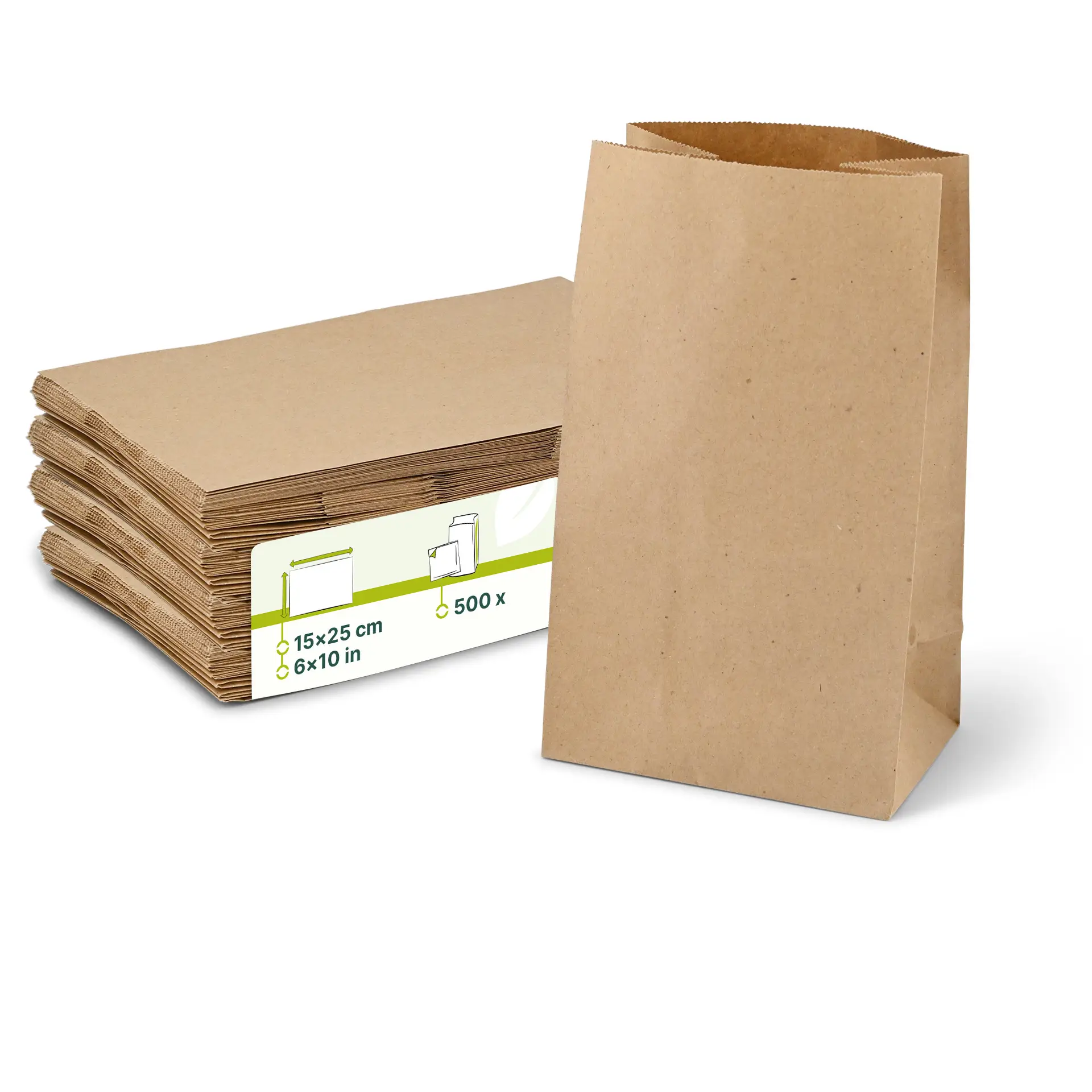 Sac SOS kraft brun L, 15 x 10 x 25 cm dre03931-blockbeutel-l-15-x-10-x-25-cm-braun-kraftpapier