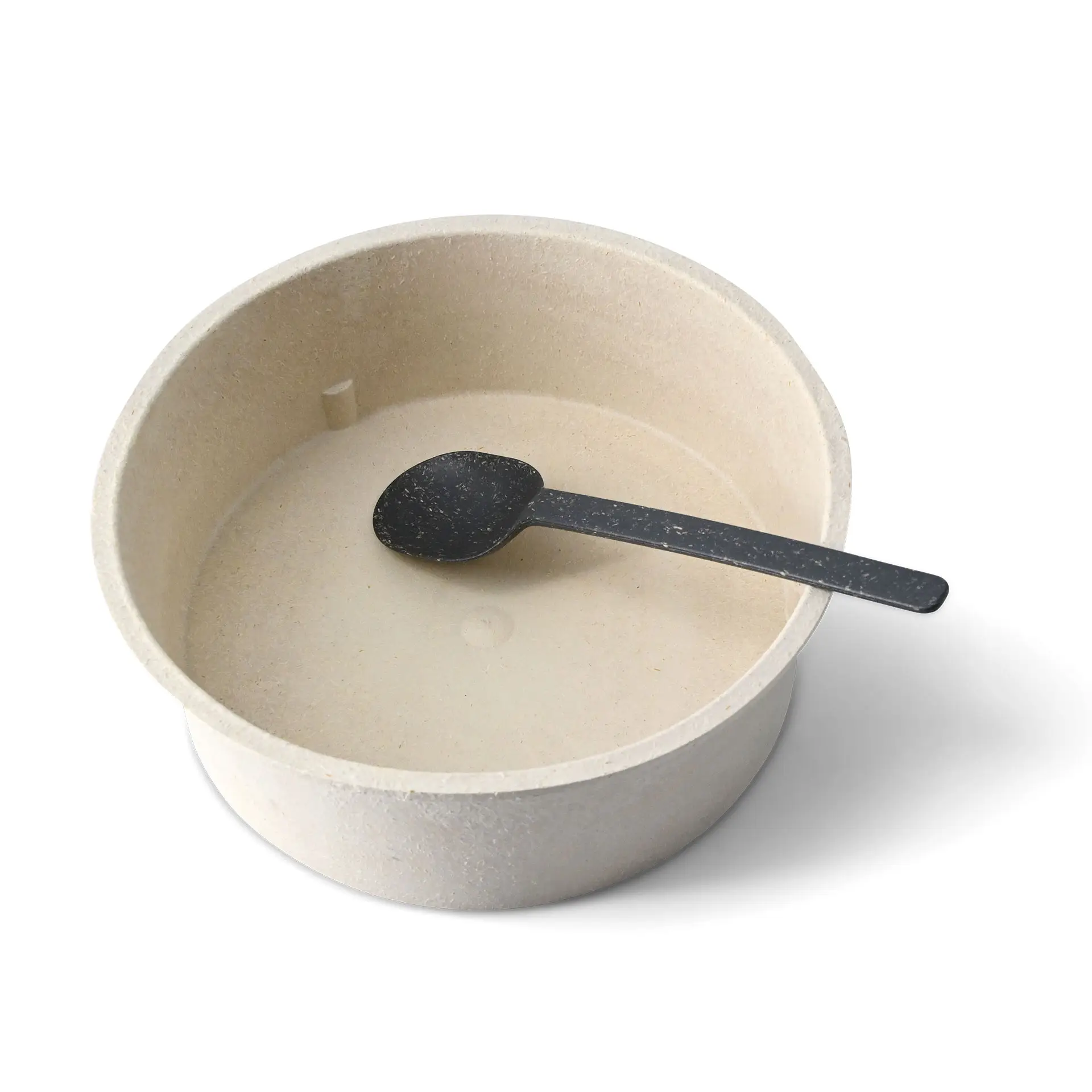 Mehrweg Löffel "merways Cutlery" 18 cm, Pfeffer / grau