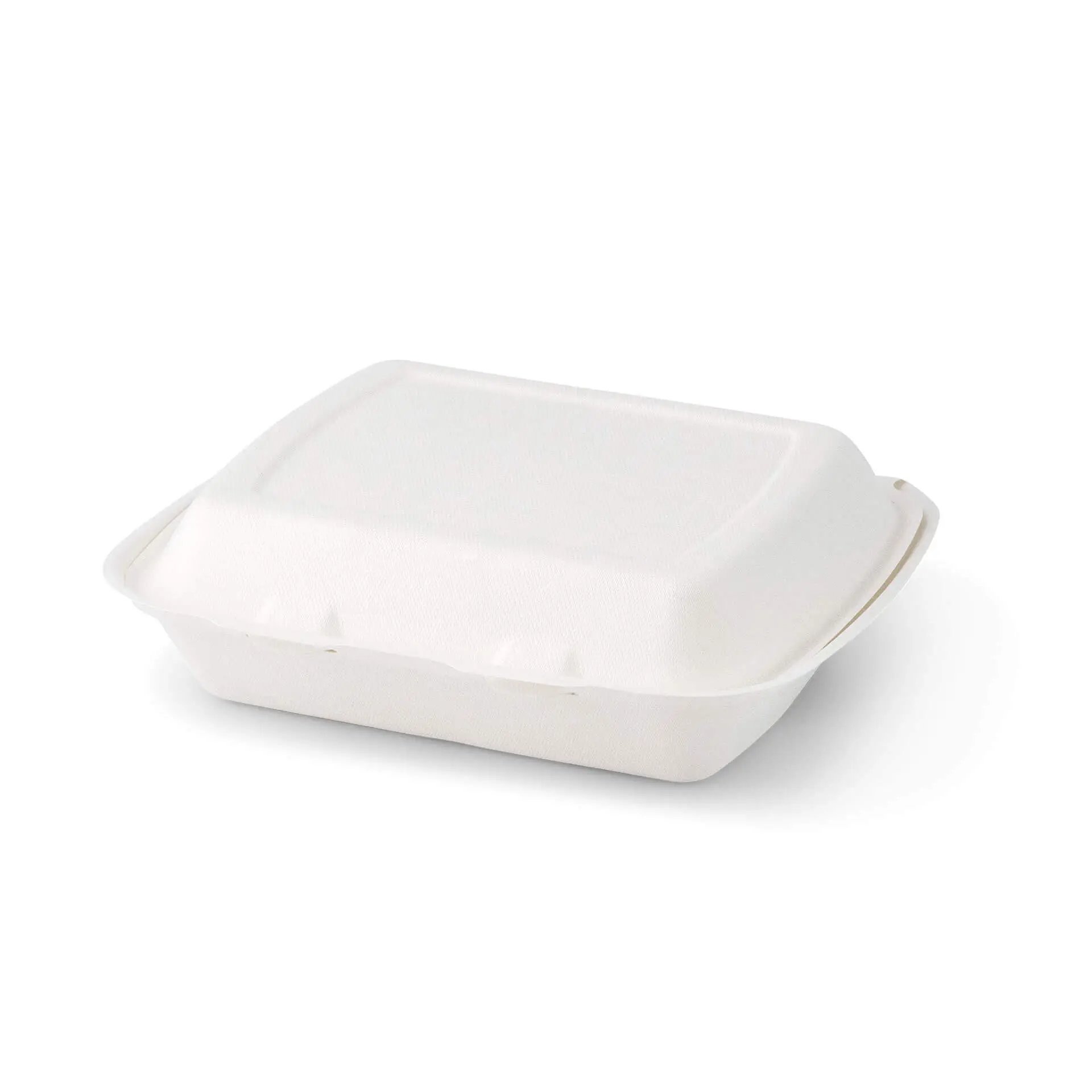 Menüboxen aus Zuckerrohr 25 x 20 x 7,5 cm, 3 Kammern, HP4/3, rechteckig Menüboxen aus Zuckerrohr 25 x 20 x 7,5 cm, 3 Kammern, HP4/3, rechteckig