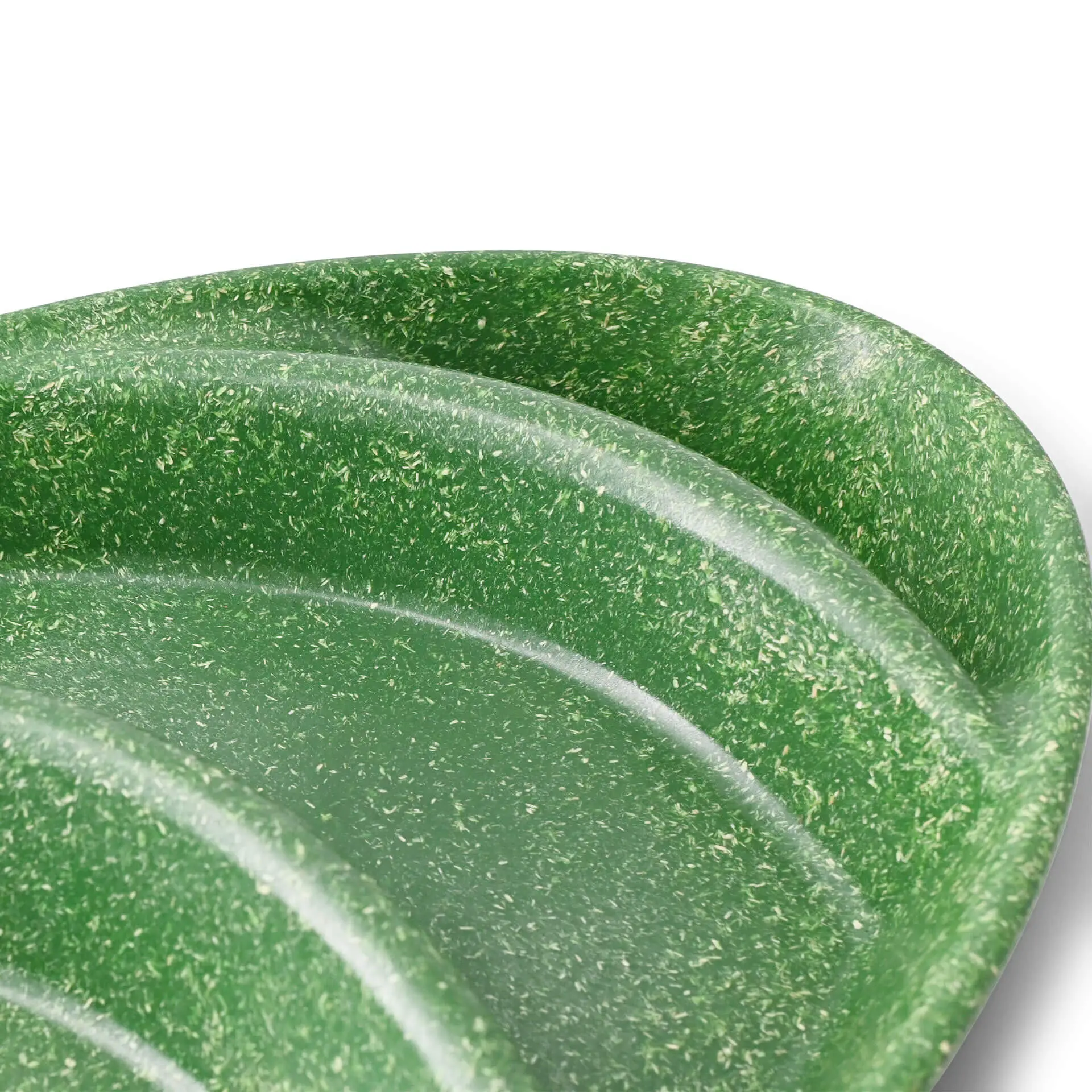 Mehrweg-Menü-Teller "merways Plate" 27,5 x 20 x 3,5 cm, 3 Kammern, tropfenförmig, Spinat / dunkelgrün dfc008371-mehrweg-menue-teller-merways-plate-275-x-20-x-35-cm-3-kammern-tropfenfoermig-spinat-dunkelgruen-5