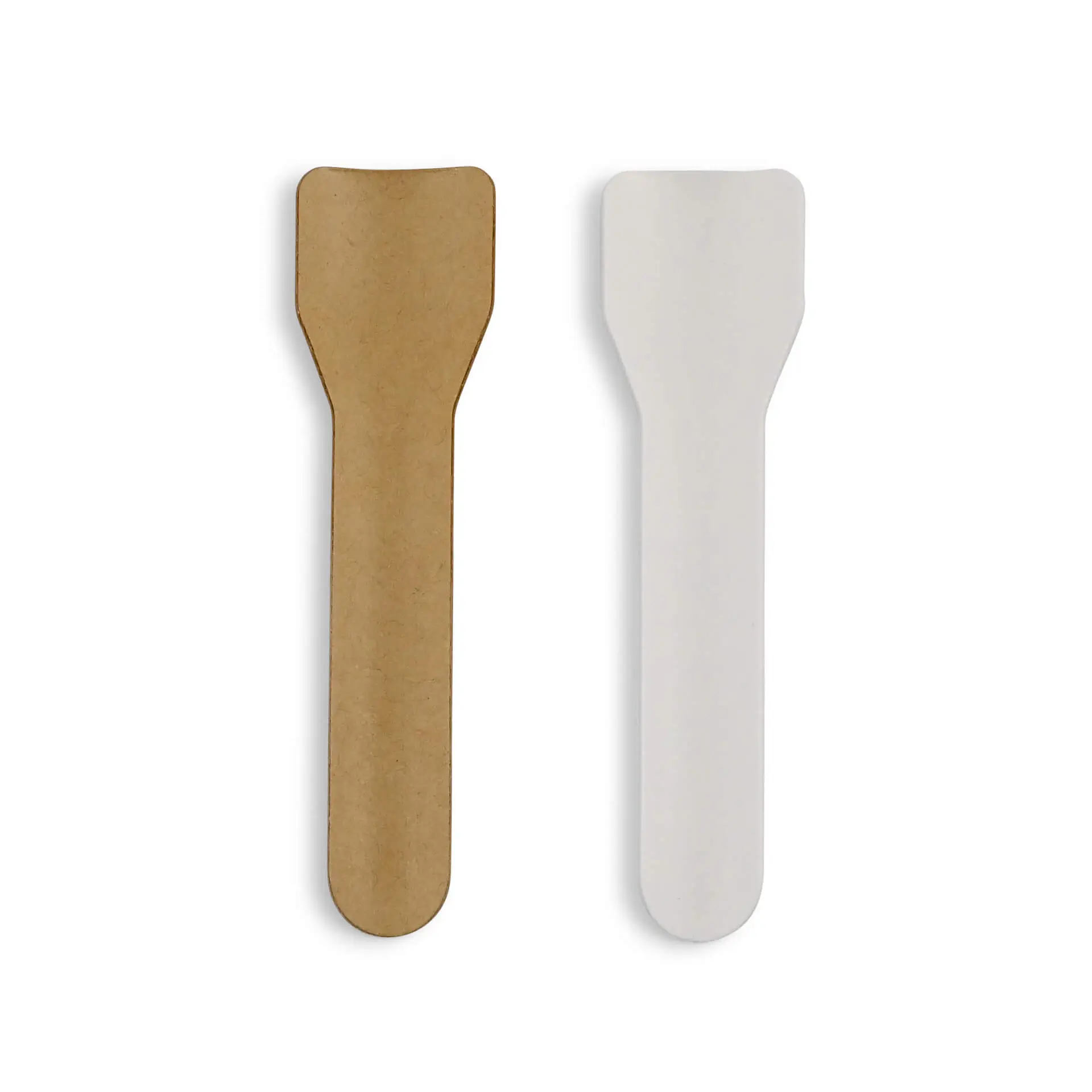 Eisspatel aus Papier 9,5 cm, braun Eisspatel aus Papier 9,5 cm, braun