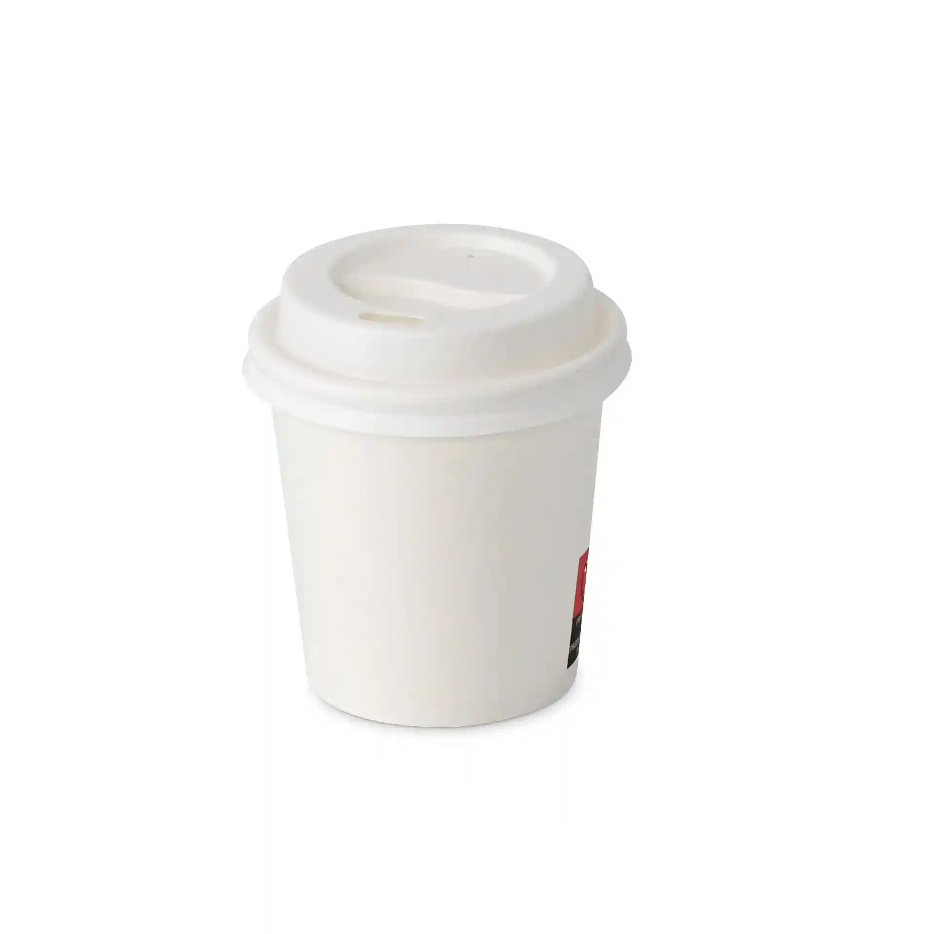 Gobelet en carton 100 ml / 4 oz, Ø 62 mm, simple paroi, blanc, revêtu de PLA