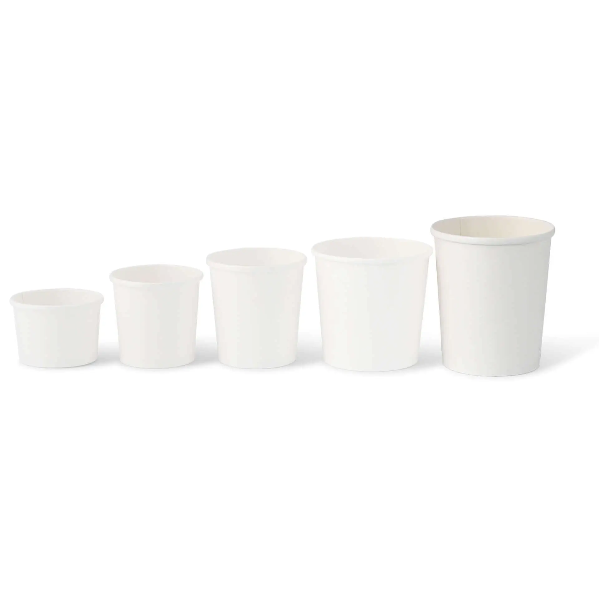 Suppenbecher to go aus Karton (Premium) 800 ml / 32 oz, Ø 115 mm, weiss, bio-beschichtet