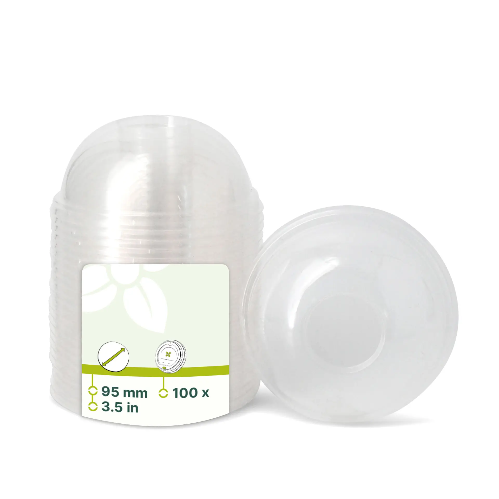 PLA-Domdeckel Ø 95 mm, geschlossen PLA-Domdeckel Ø 95 mm, geschlossen