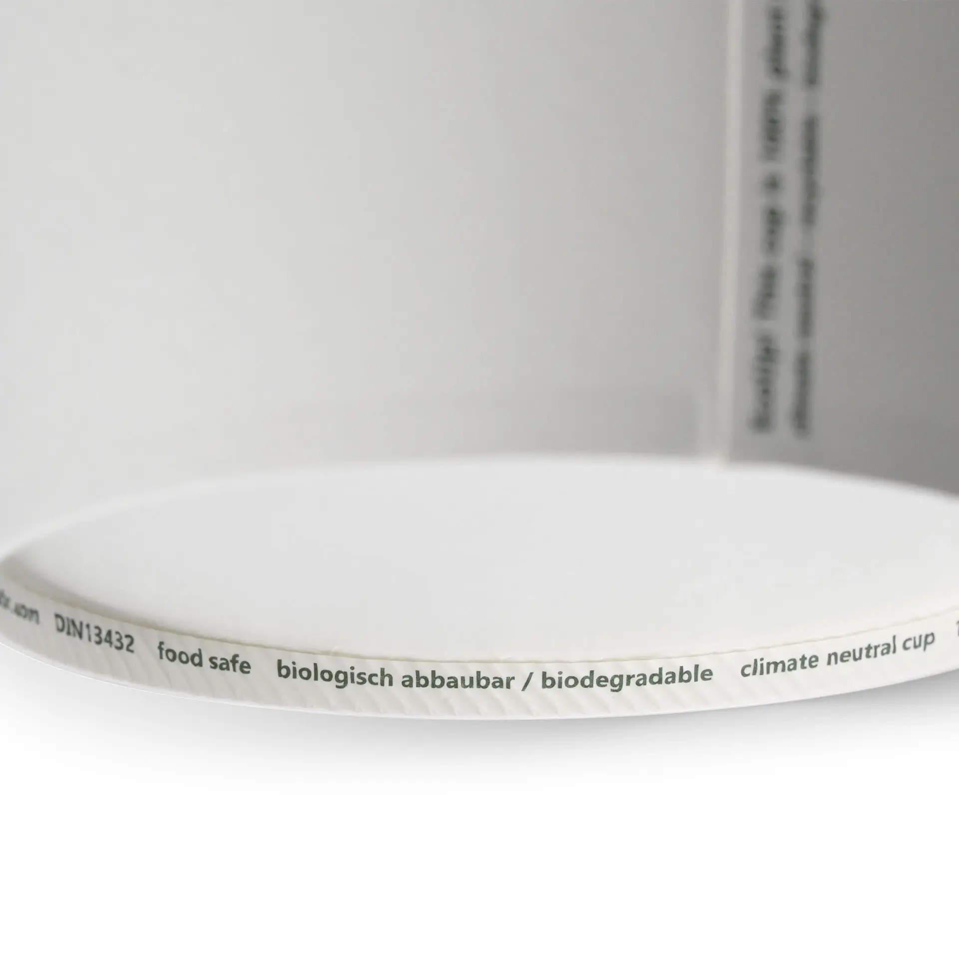Pot en carton blanc, 300 ml / 12 oz, Ø 115 mm Pot en carton blanc, 300 ml / 12 oz, Ø 115 mm