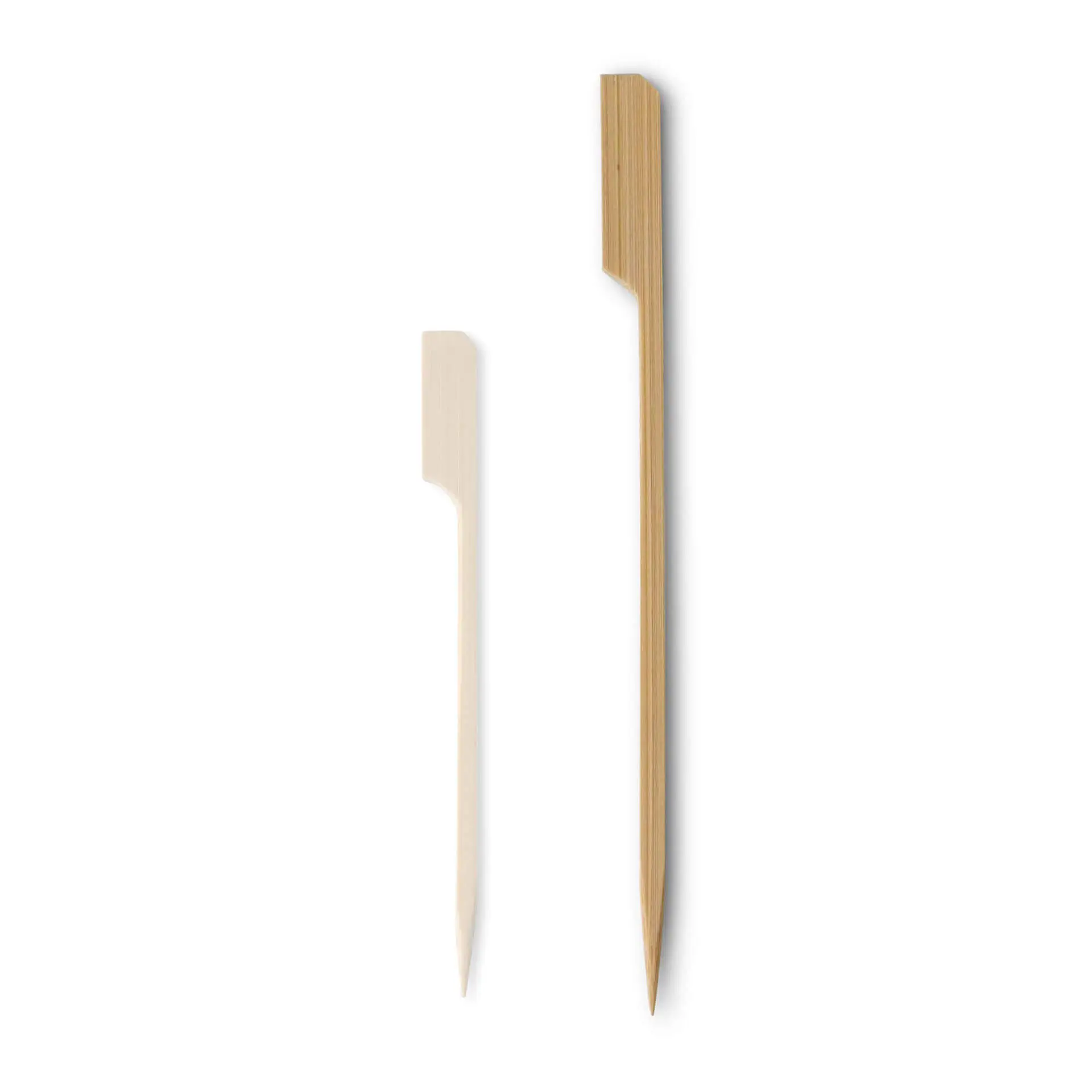 Flaggenspiesse aus Bambus, 15 cm, unbehandelt Flaggenspiesse aus Bambus, 15 cm, unbehandelt