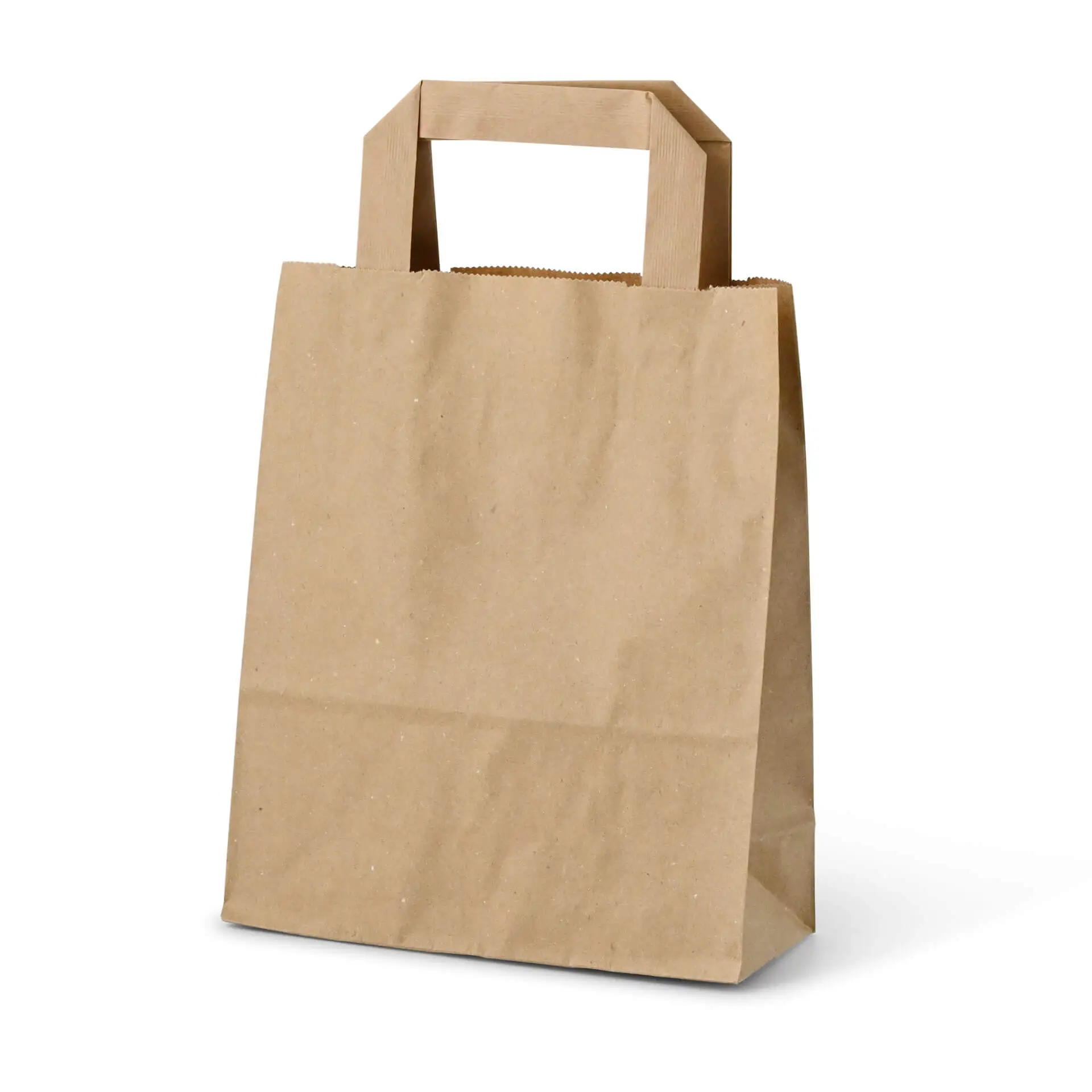Sac en papier recyclé brun S, 18 x 8 x 22 cm dse02304-tragetaschen-aus-recyclingpapier-s-18-x-8-x-22-cm-braun-1