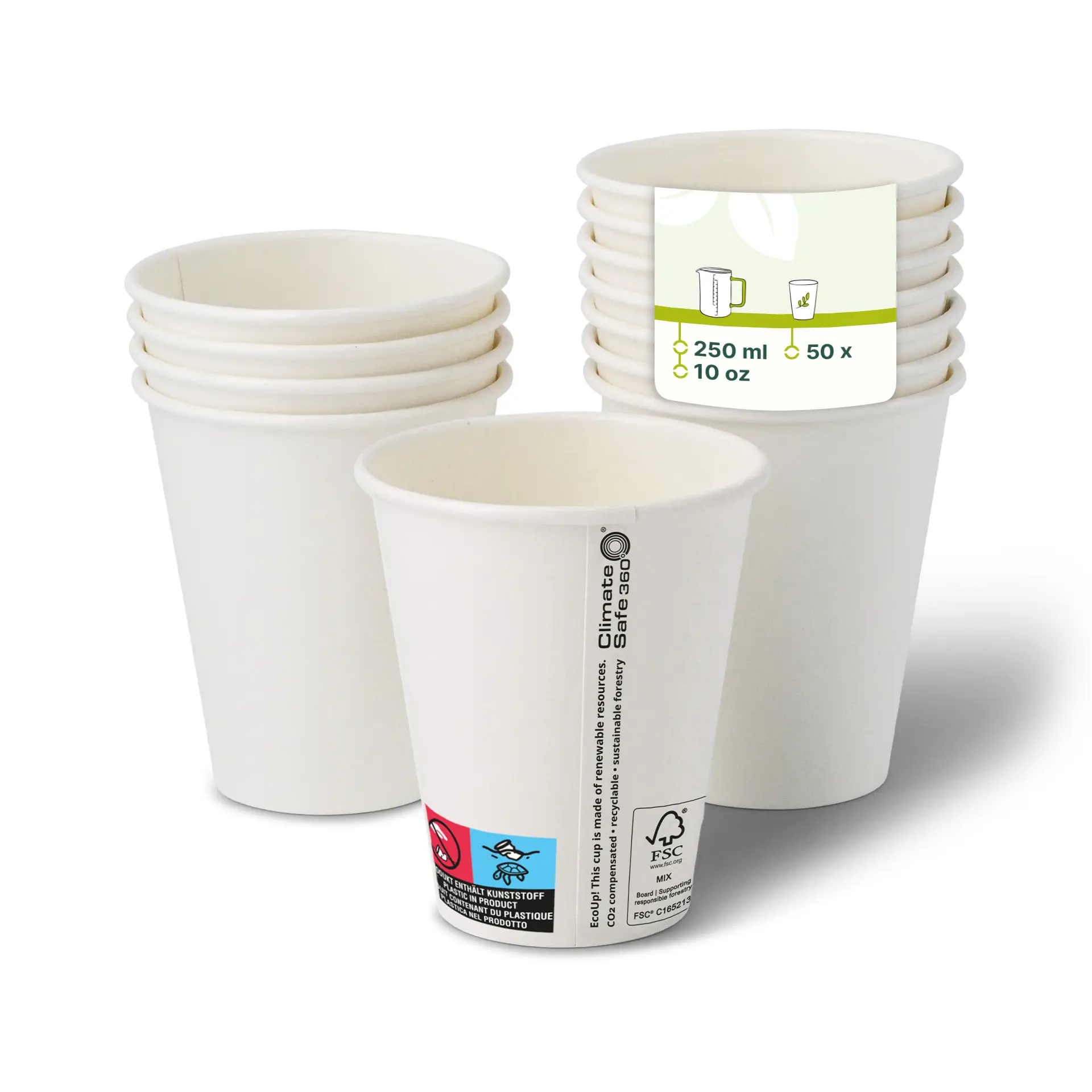 Pappbecher (beschichtet) 250 ml / 10 oz, Ø 90 mm, weiss con10013-01-1-pappbecher-beschichtet-250-ml-10-oz-90-mm-weiss