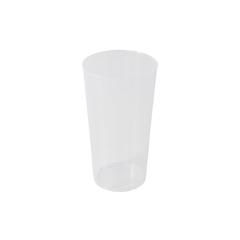 Mehrweg-Becher 400 ml, Ø 79 mm, PP, transparent