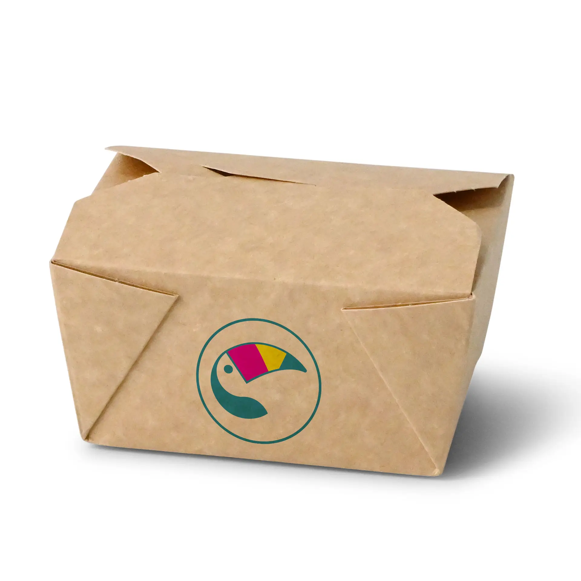 Take-away Boxen bedruckt, 600 ml, PE-beschichtet