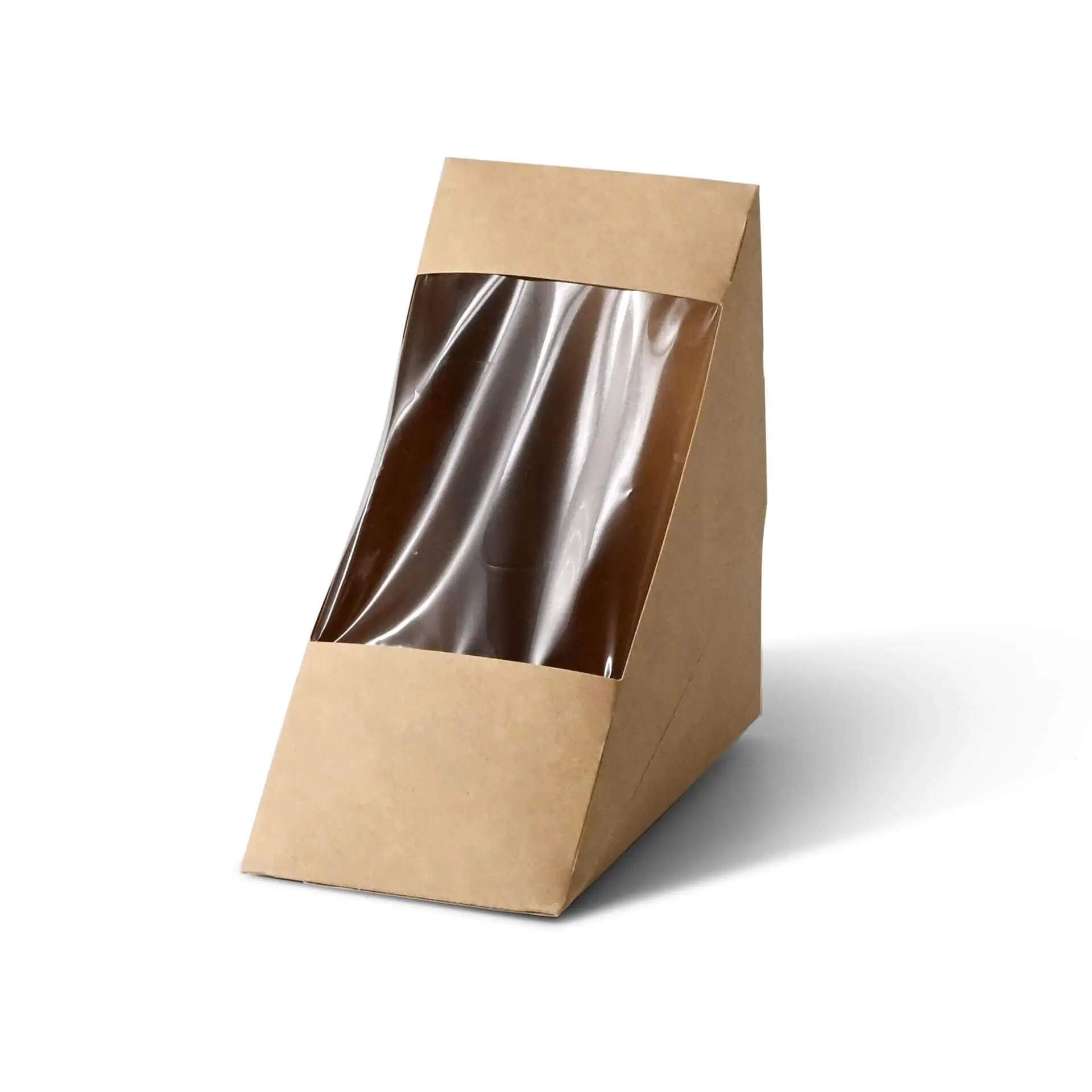 Boîtes à sandwich en carton, fenêtre en PLA, brun dfc02082-karton-sandwich-boxen-bio-beschichtet-pla-fenster-braun-1