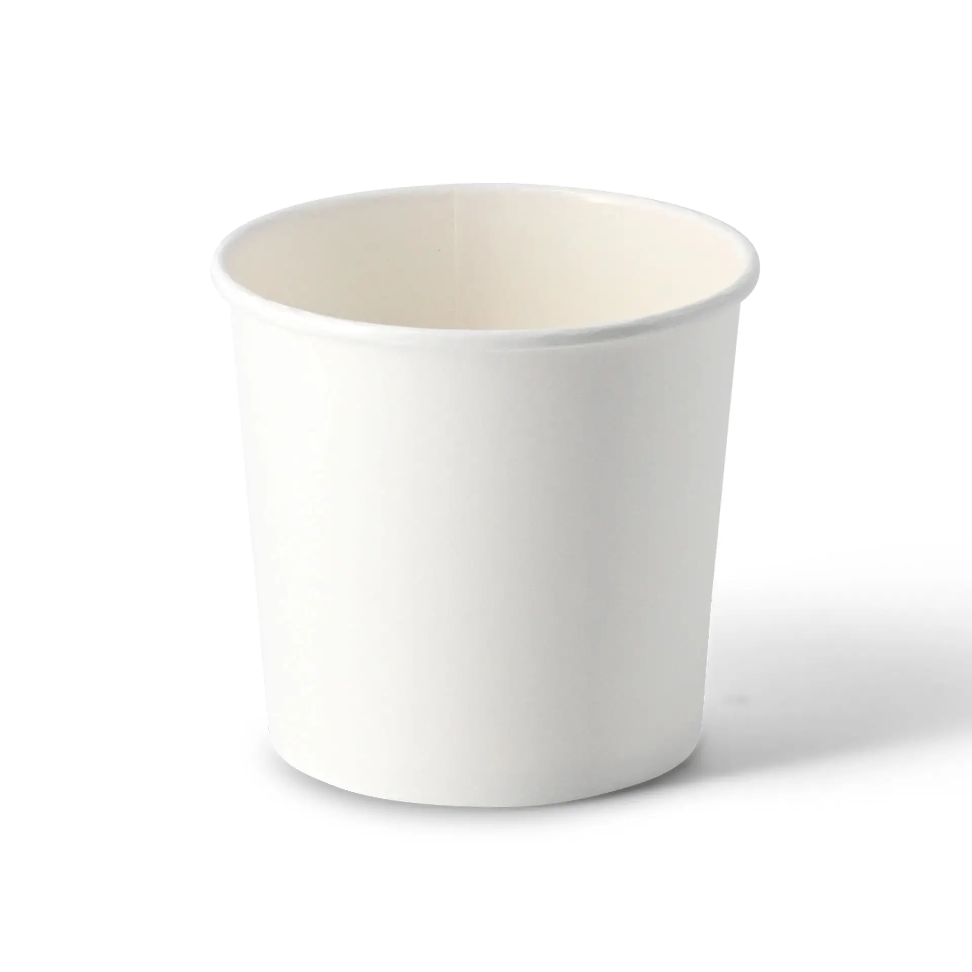 Suppenbecher to go aus Karton (Premium) 600 ml, Ø 115 mm, weiß, bio-beschichtet