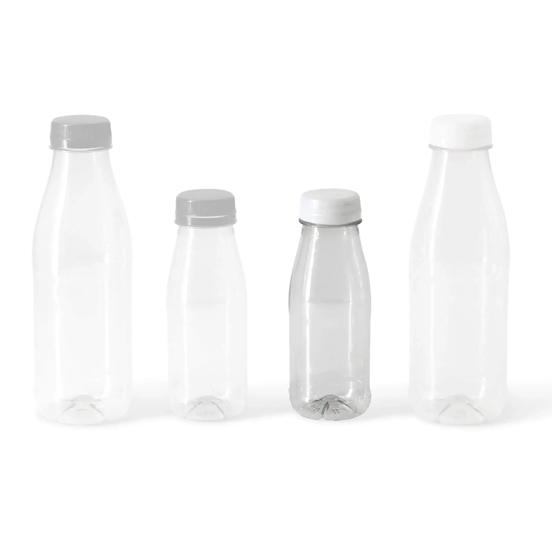 Bouteille en rPET 250 ml, transparente, bouchon blanc dcd03033-rpet-flaschen-250-ml-klar-deckel-weiss-9