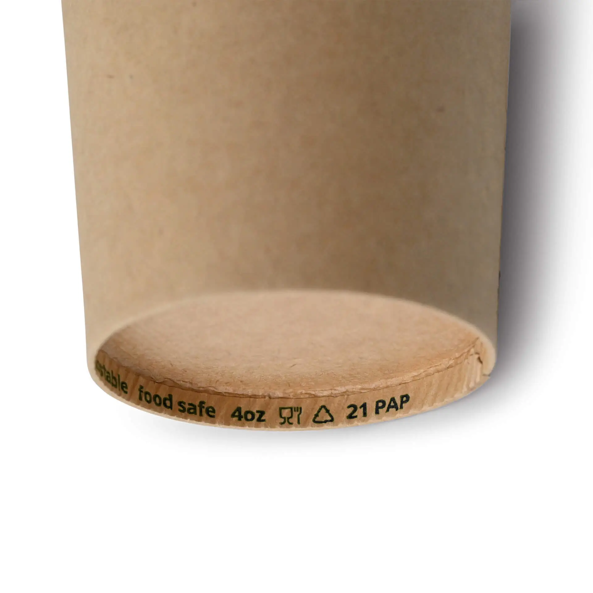 Pappbecher (beschichtet) 100 ml / 4 oz, Ø 62 mm, braun Pappbecher (beschichtet) 100 ml / 4 oz, Ø 62 mm, braun
