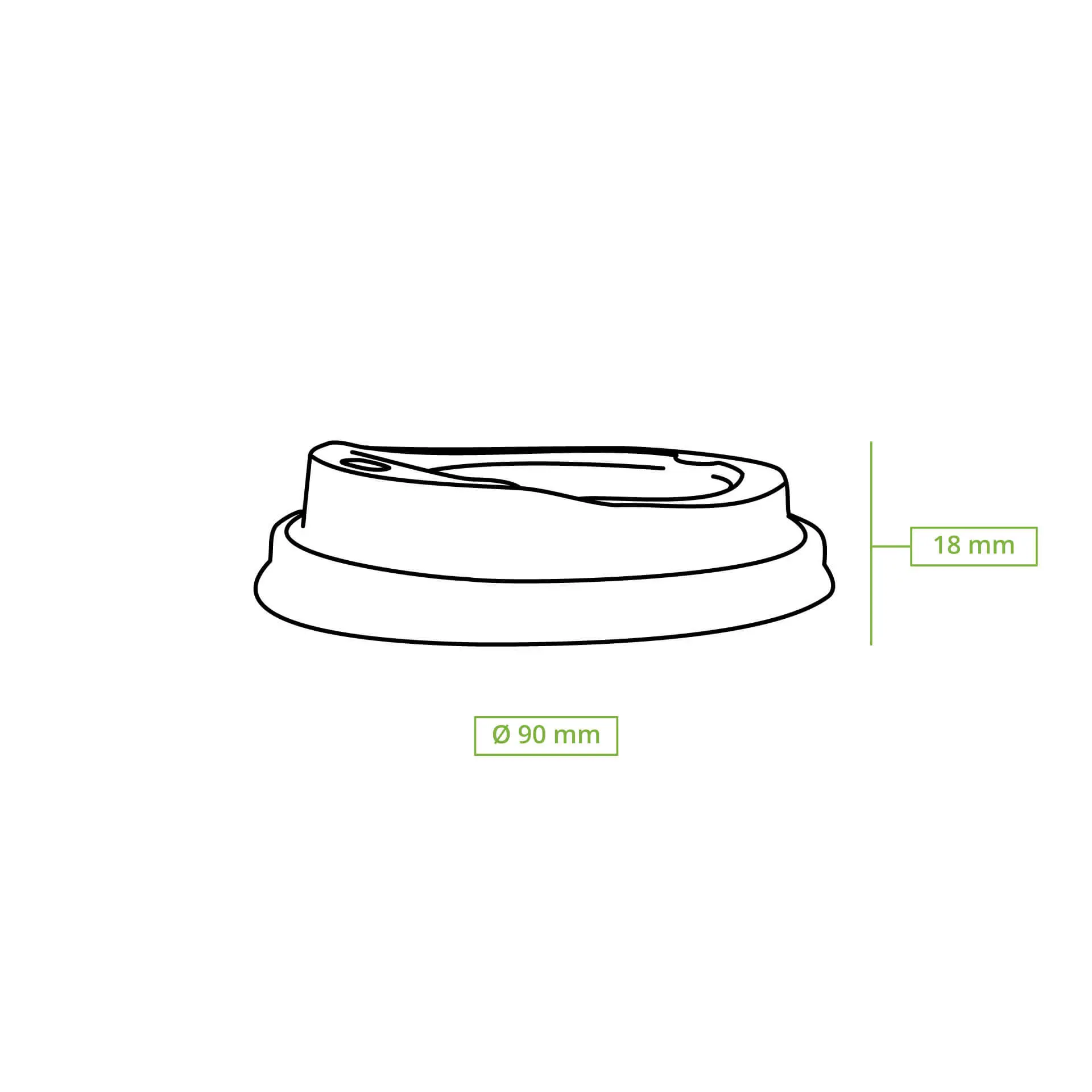 CPLA-Deckel Ø 90 mm, weiss, Trinköffnung dhd044911-cpla-deckel-90-mm-weiss-trinkoeffnung-8