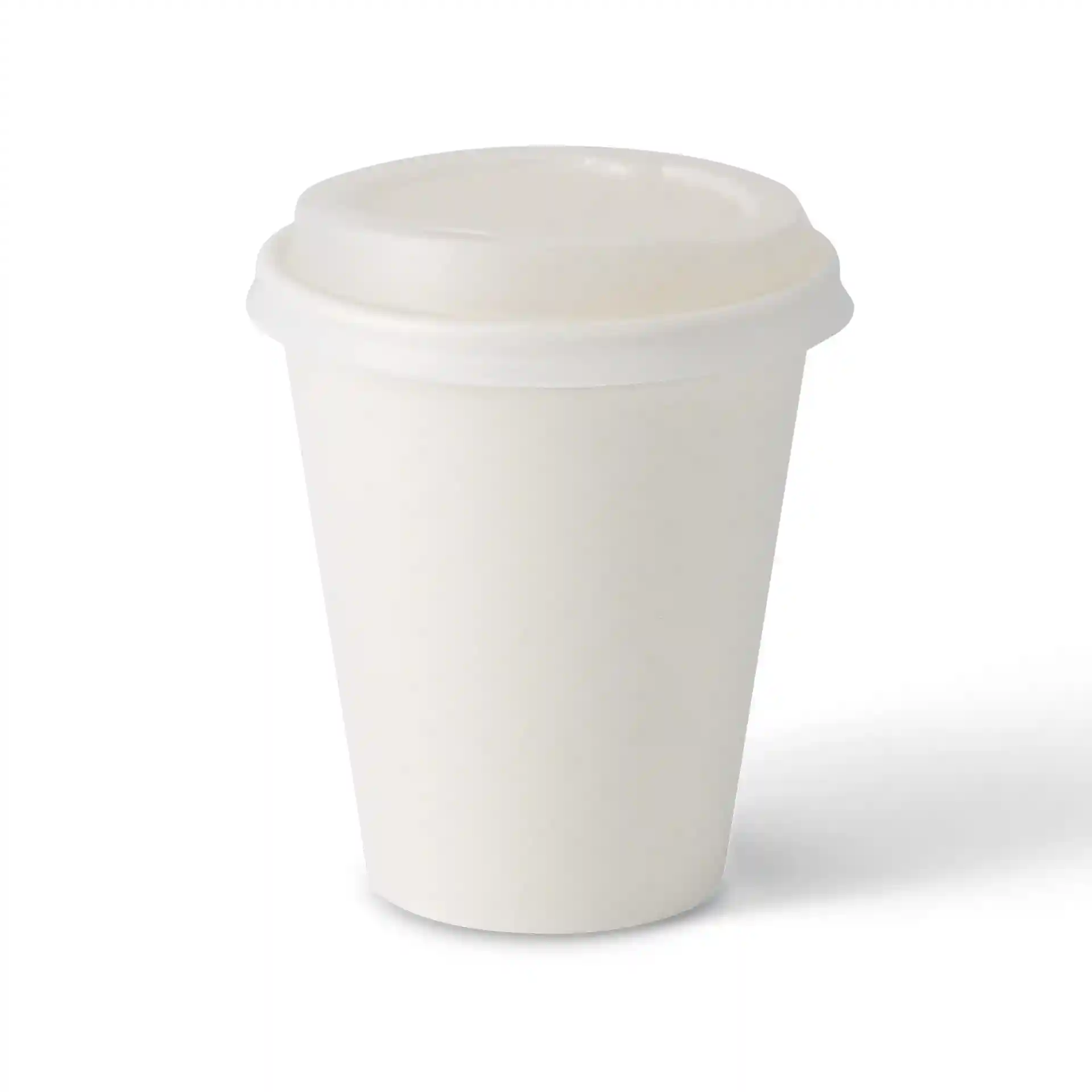 Pappbecher 250 ml / 10 oz, Ø 90 mm, einwandig, weiss, PLA-beschichtet