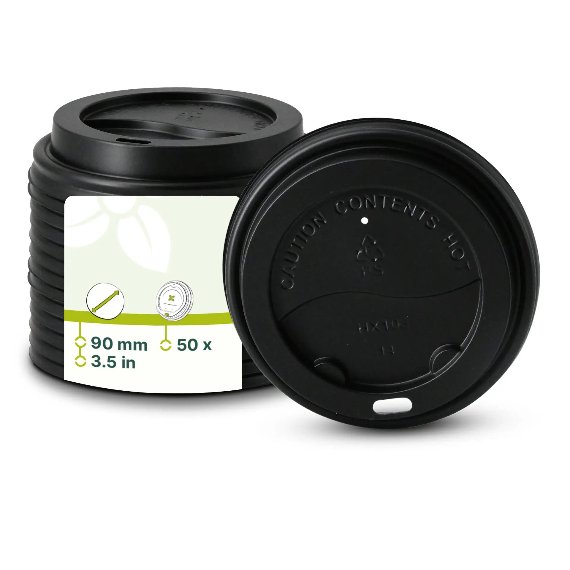 PS-Deckel Ø 90 mm, schwarz, Trinköffnung con10041-01-1-ps-deckel-90-mm-schwarz-trinkoeffnung