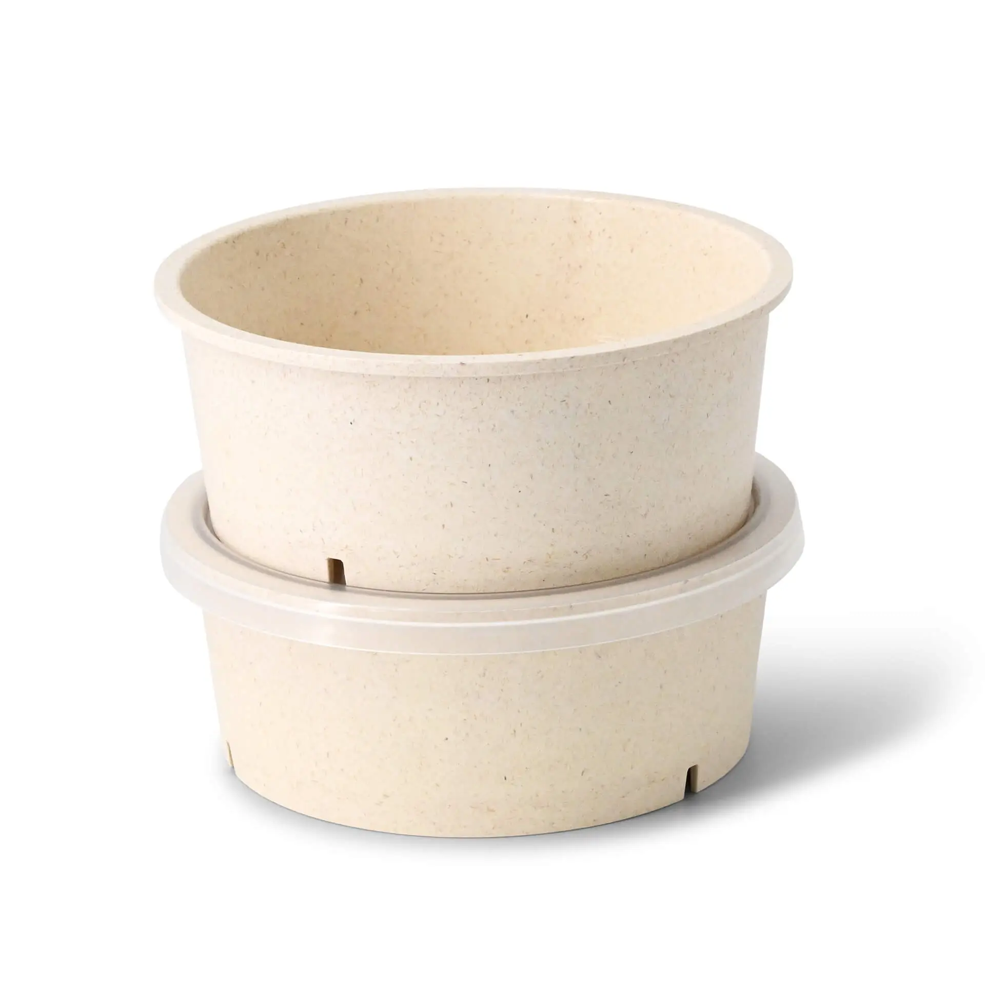 Mehrweg-Schalen "merways Bowl" 650 ml, Ø 150 mm, Cashew / creme-weiss dfc008261-mehrweg-schalen-merways-bowl-650-ml-150-mm-cashew-creme-weiss-3