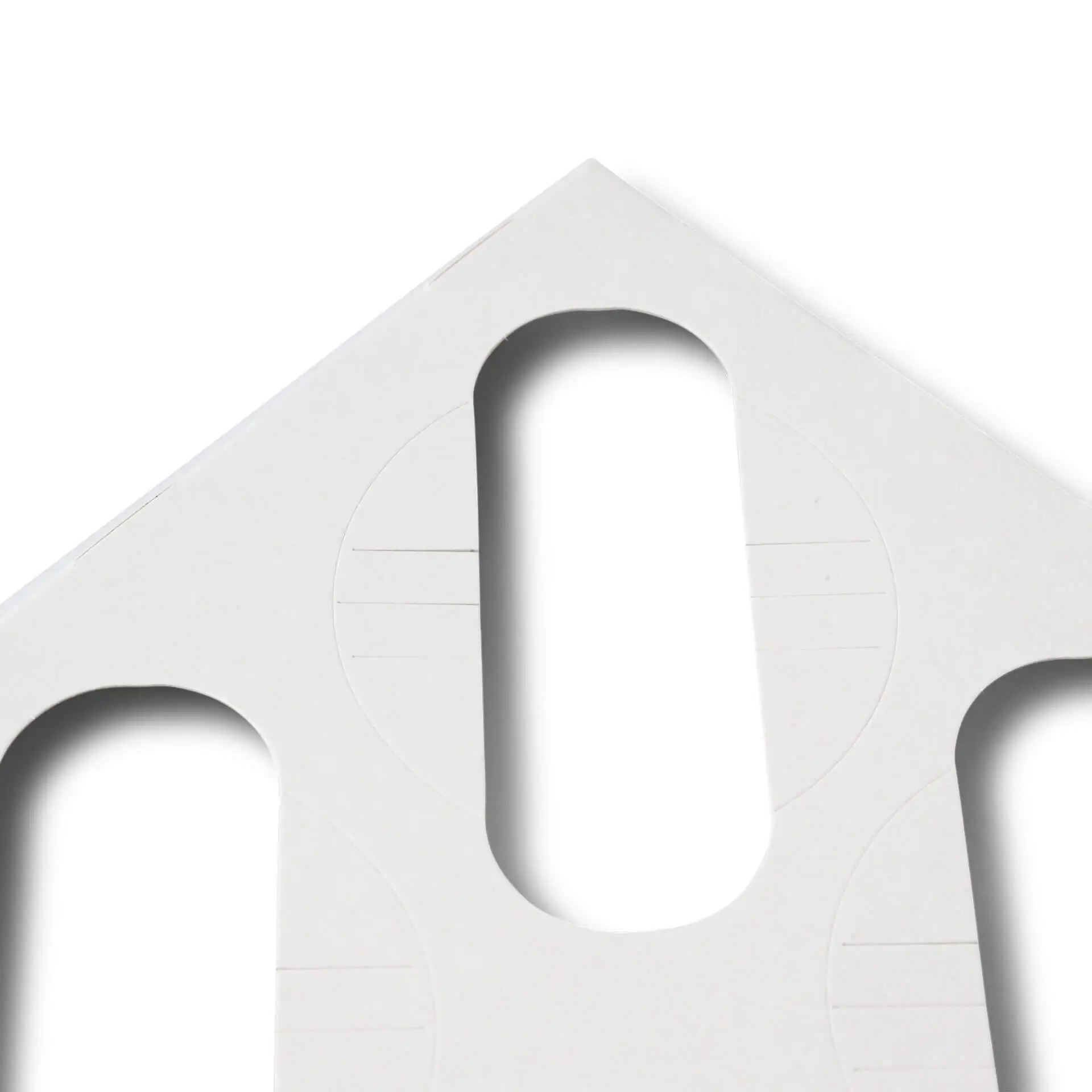 Inserts en carton pour boîtes à cupcakes 6 unités, blanc Inserts en carton pour boîtes à cupcakes 6 unités, blanc