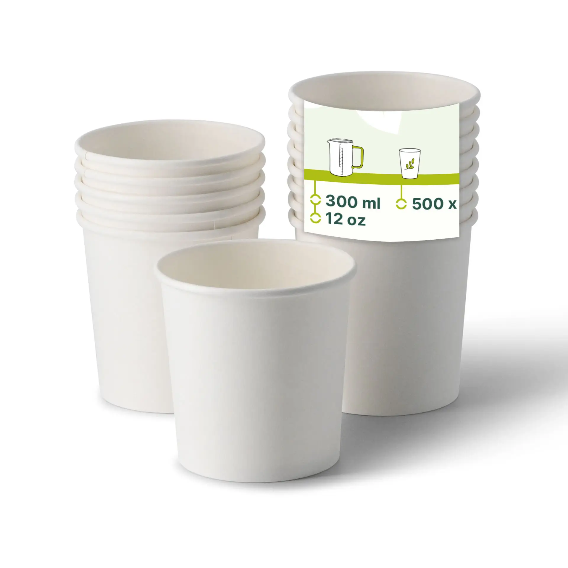 Gobelet à soupe à emporter en carton (Premium) 300 ml / 12 oz, Ø 90 mm, blanc dfc06609-suppenbecher-to-go-aus-karton-premium-300-ml-90-mm-weiss-bio-beschichtet