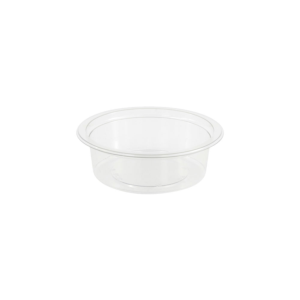rPET-Deli-Becher 200 ml, Ø 123 mm, rund