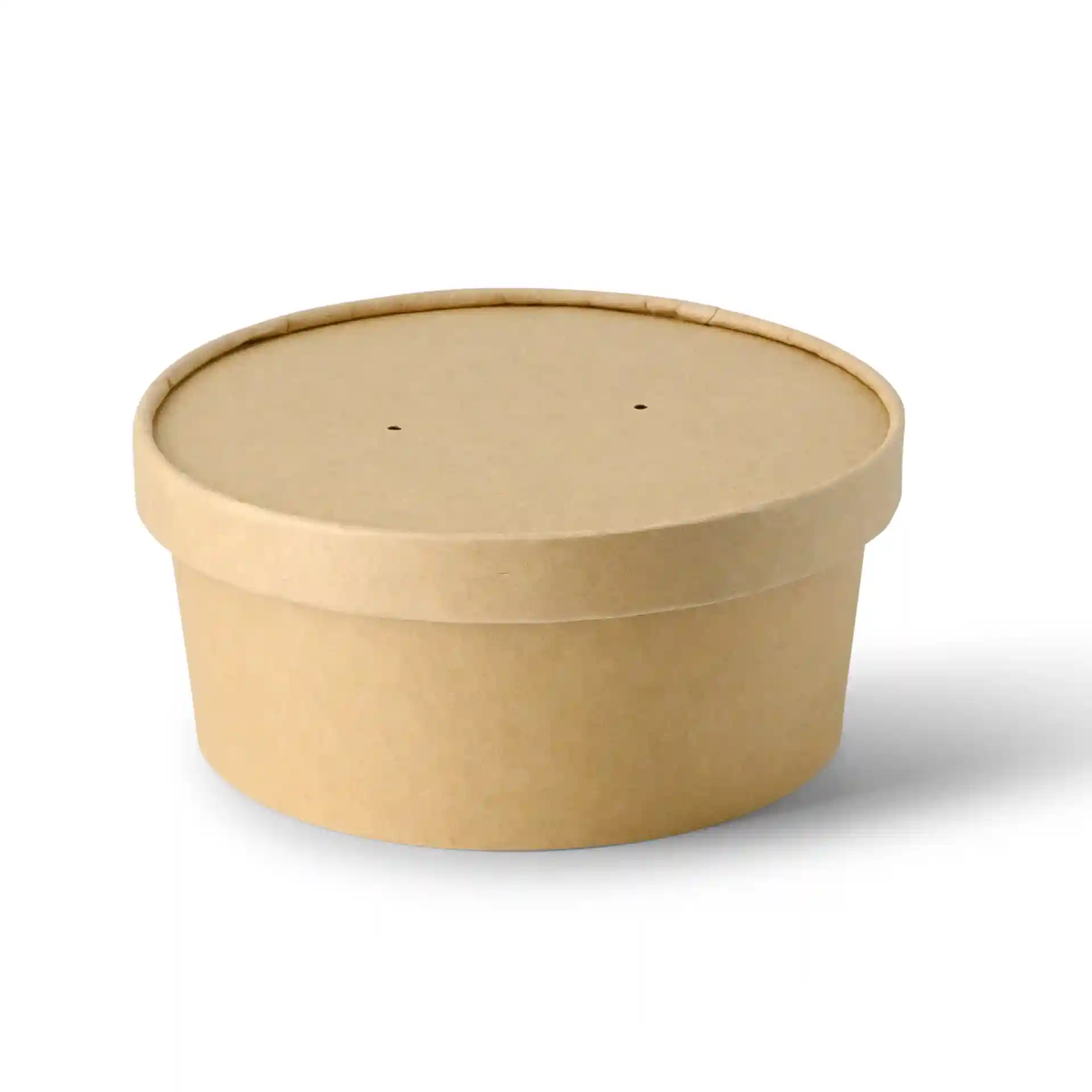 Kartonschale / Salatschale 650 ml, Ø 150 mm, braun