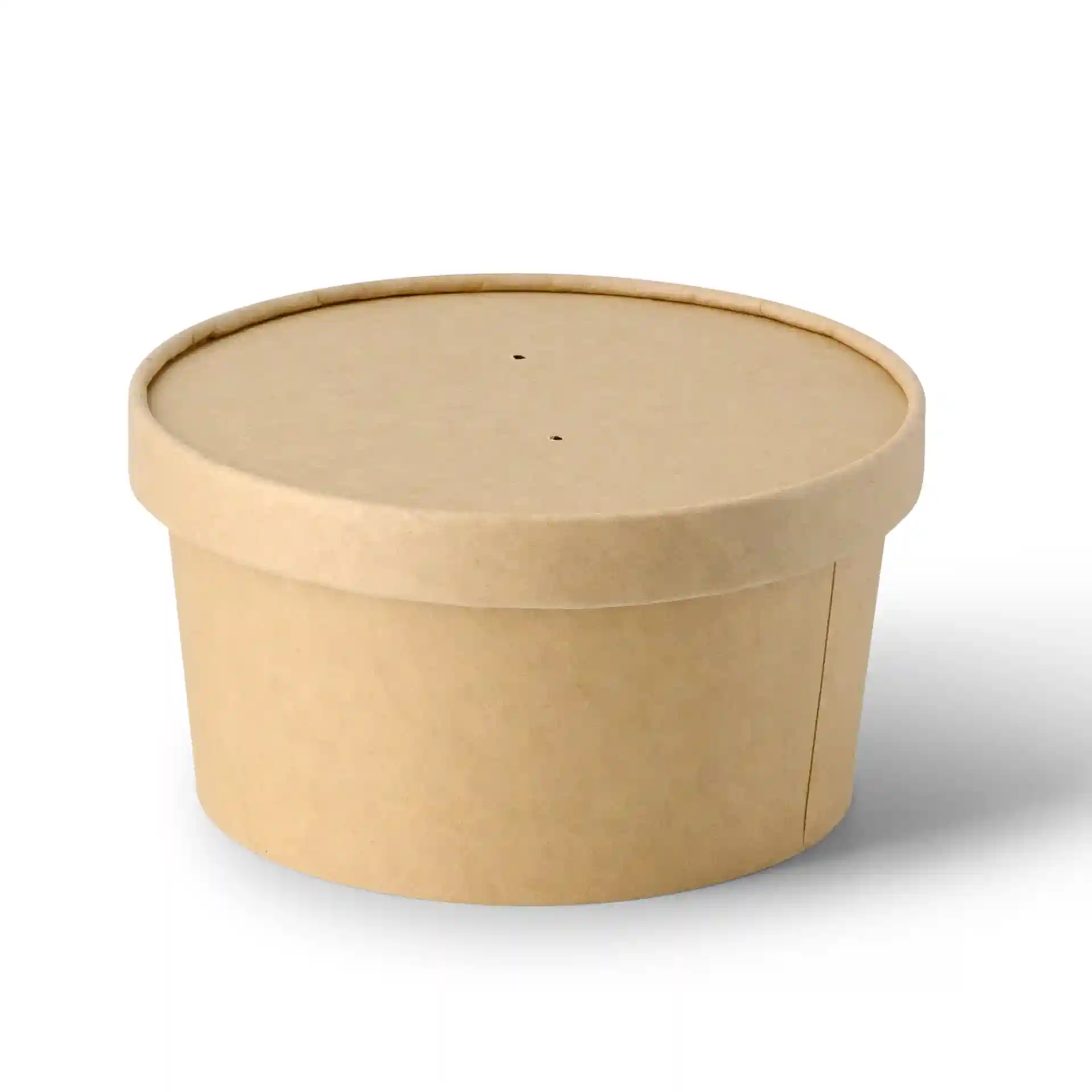 Kartonschale / Salatschale 800 ml, Ø 150 mm, braun