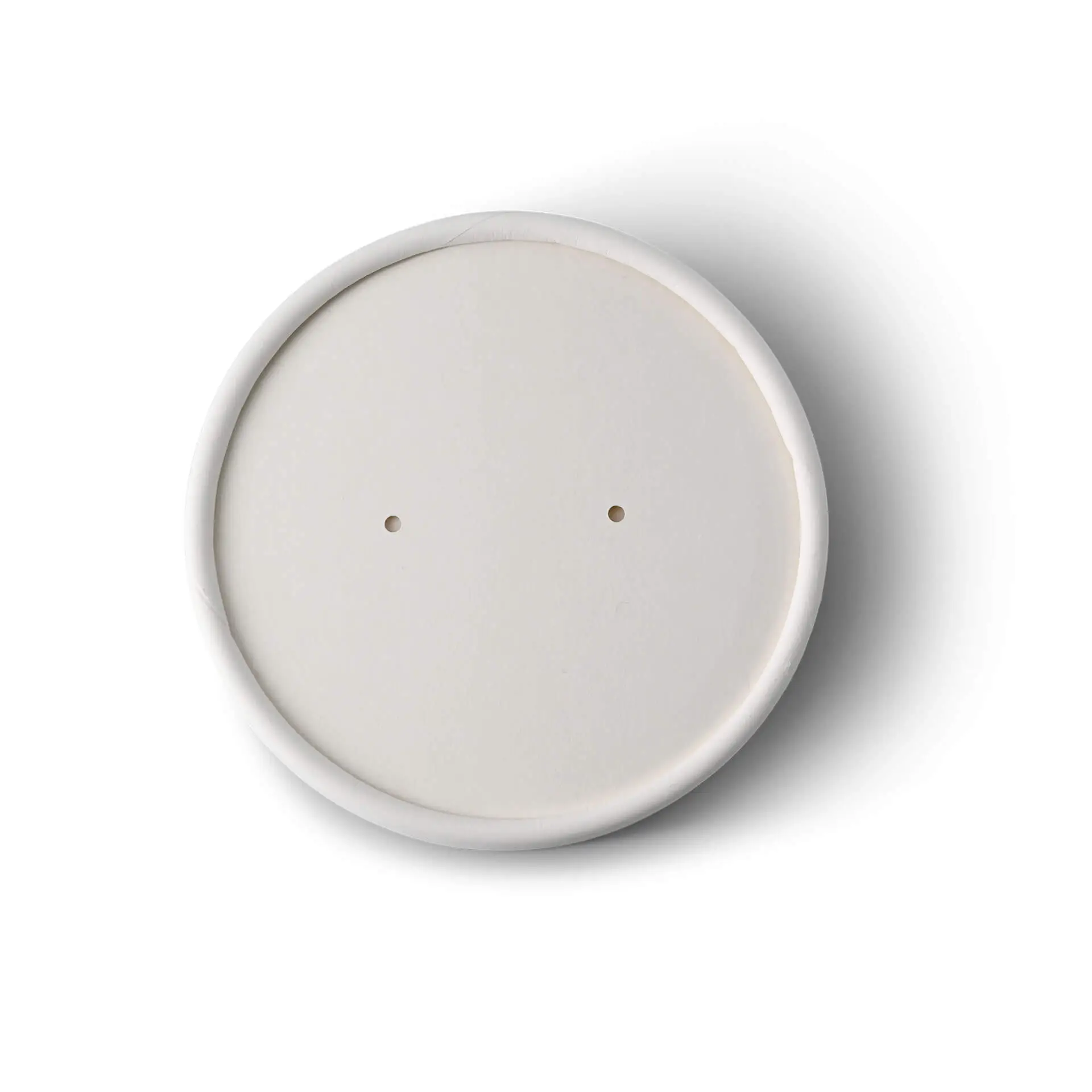 Membrandeckel aus Karton (bio-beschichtet) Ø 90 mm, weiss