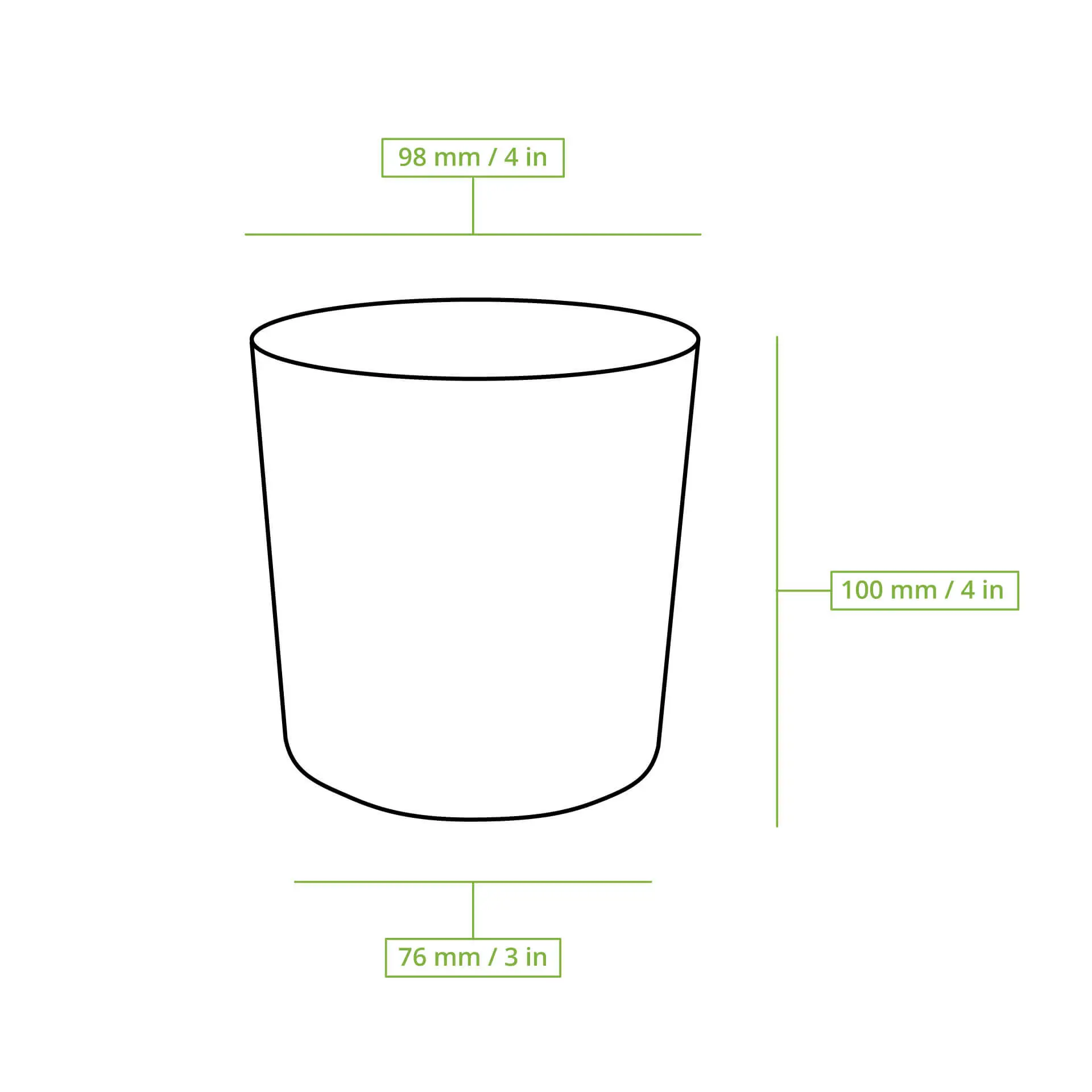 Suppenbecher to go aus Karton (Premium) 400 ml, Ø 95 mm, weiss Suppenbecher to go aus Karton (Premium) 400 ml, Ø 95 mm, weiss