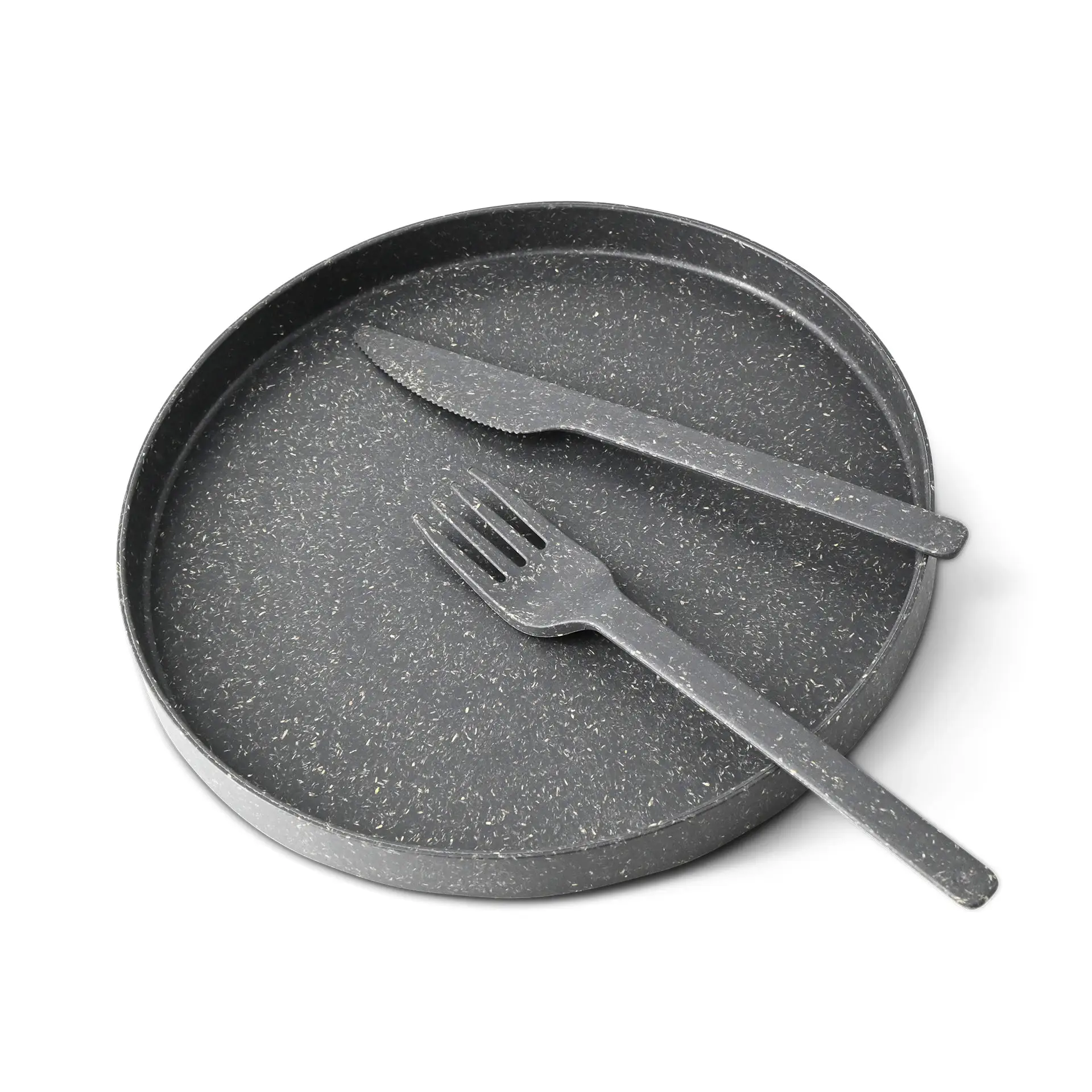 Fourchettes réutilisables "merways Cutlery" 18 cm, poivre / gris Fourchettes réutilisables "merways Cutlery" 18 cm, poivre / gris
