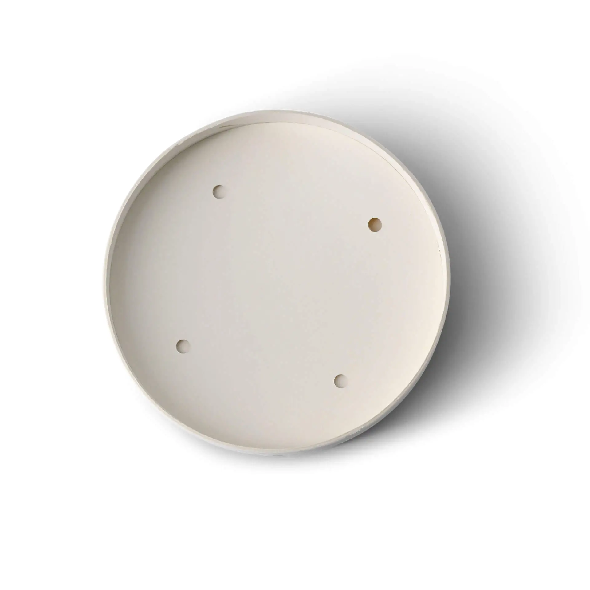 Membrandeckel aus Karton (bio-beschichtet) Ø 90 mm, weiss