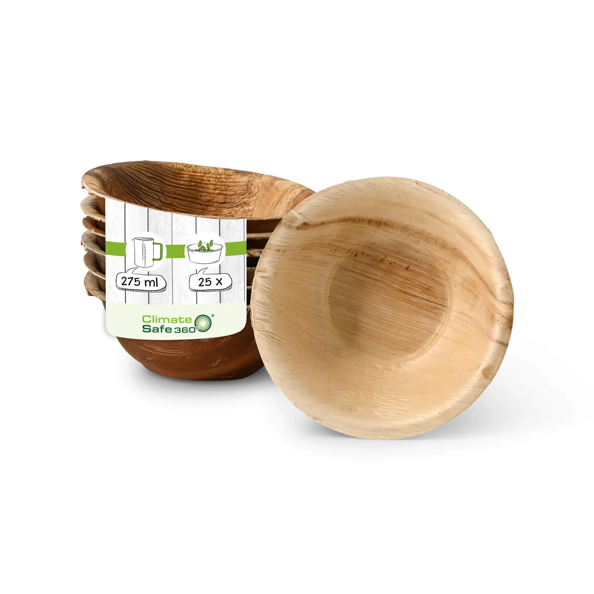 Palmblatt Schalen "Palmware®" 275 ml, rund Palmblatt Schalen "Palmware®" 275 ml, rund