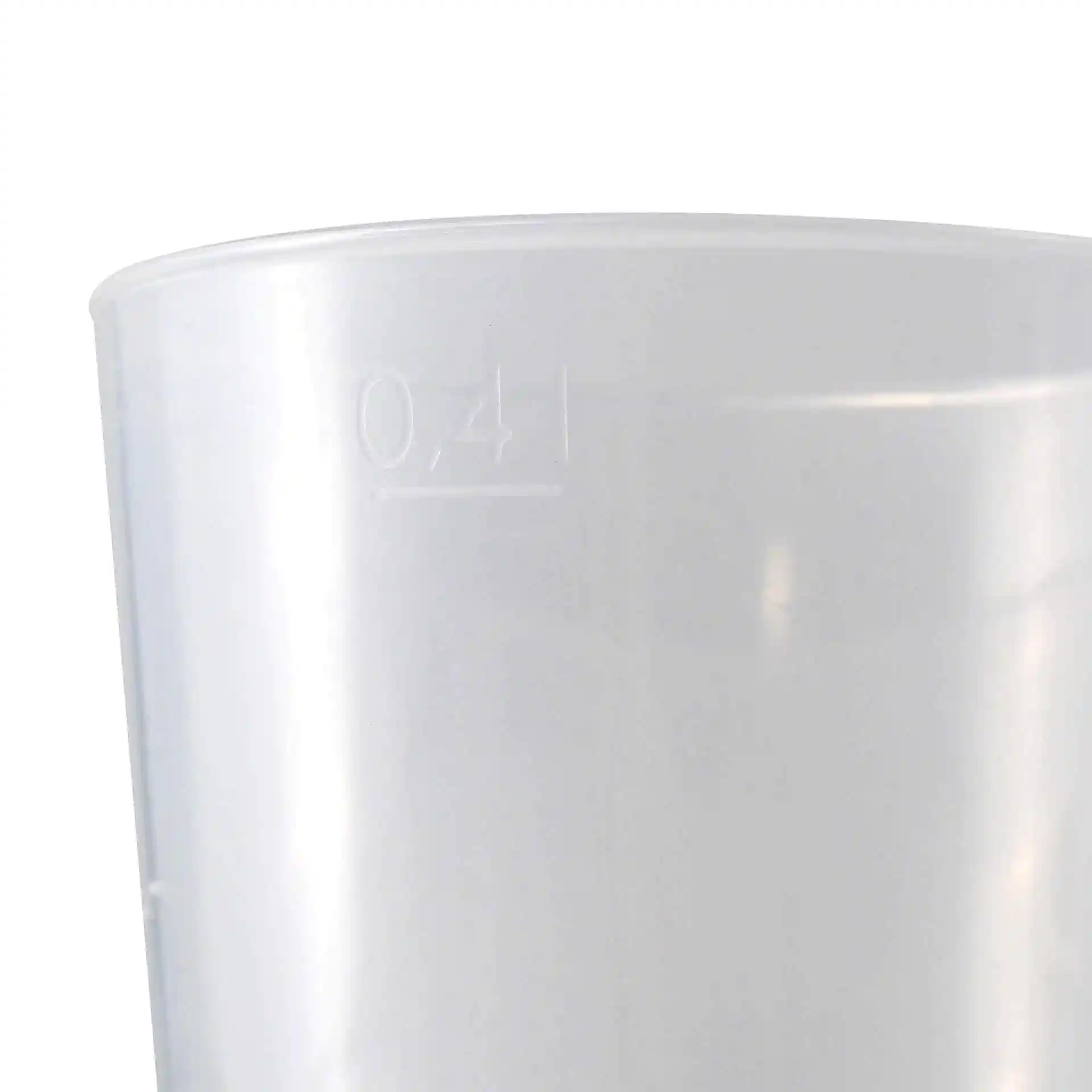 Mehrwegbecher mit Logo 400 ml, IMould Druck, vollflächig