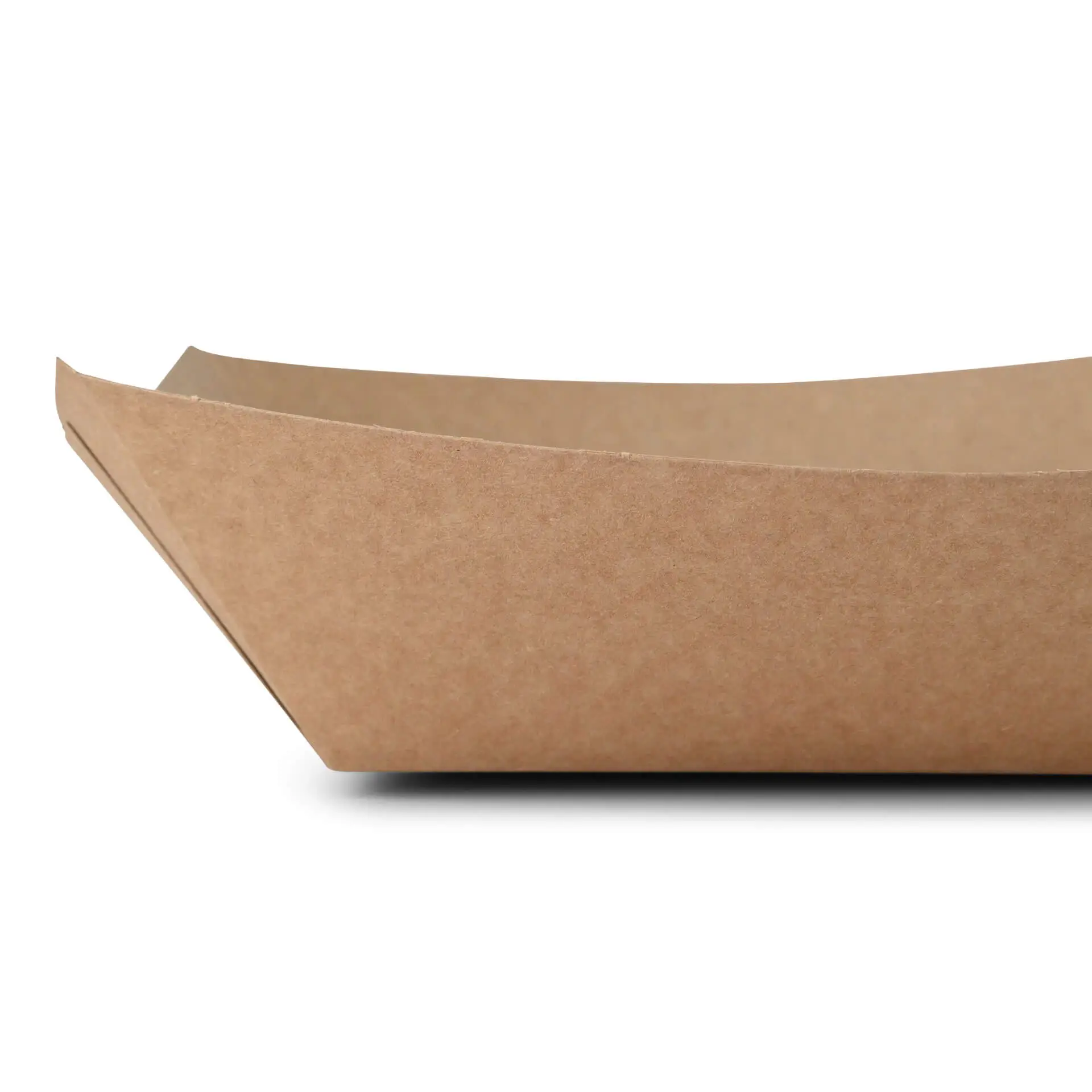 Barquette en carton kraft brun, revêtement bio, 800 ml Barquette en carton kraft brun, revêtement bio, 800 ml